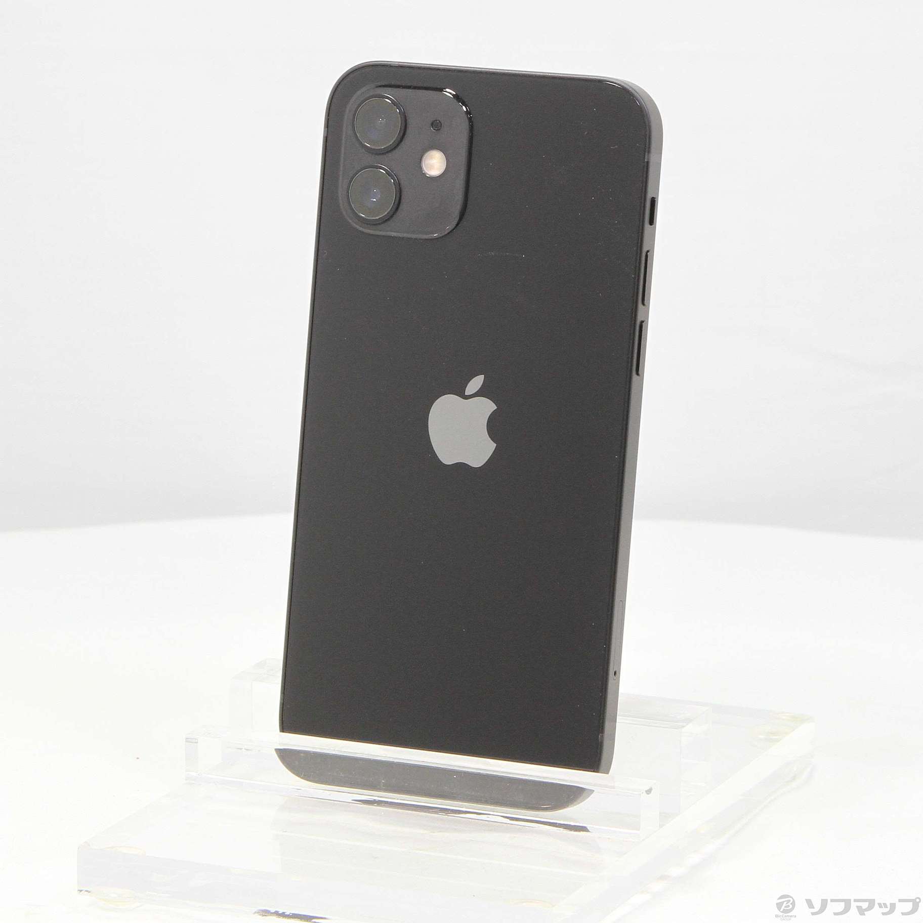 中古】iPhone12 64GB ブラック MGHN3J／A SIMフリー [2133041349901