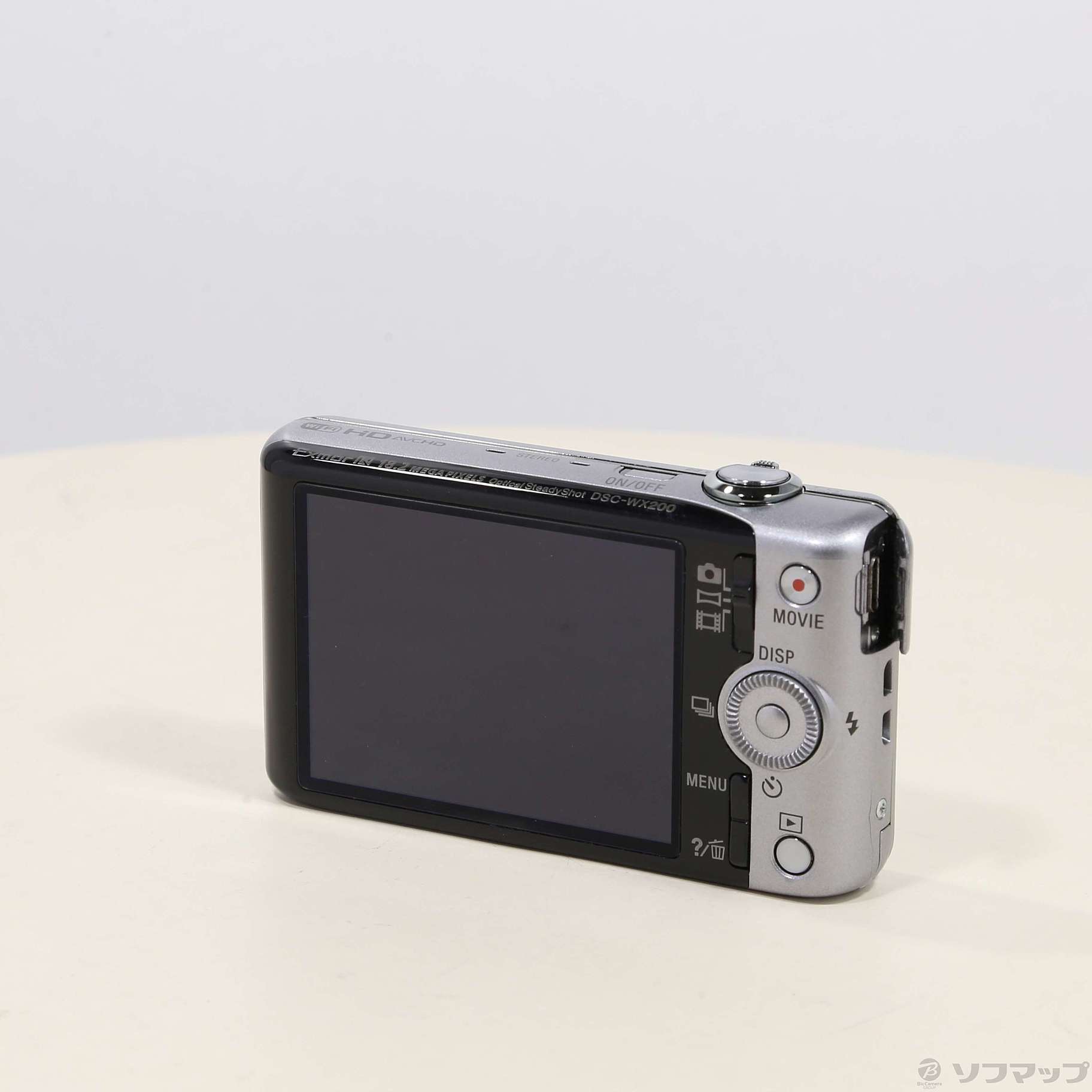 中古】DSC-WX200 S (1820万画素／10倍／シルバー