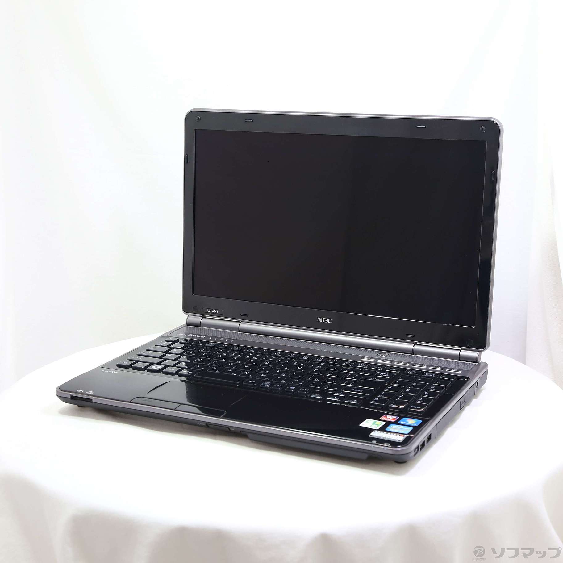 格安安心パソコン LaVie L PC-LL770ES クリスタルブラック