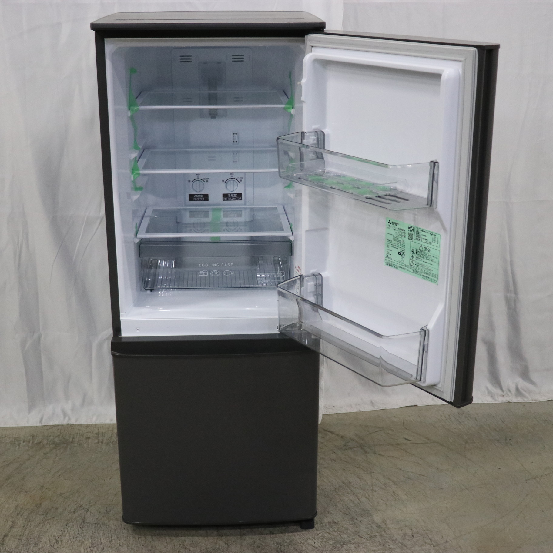 三菱電機冷凍冷蔵庫MR-P15G-H - 家電