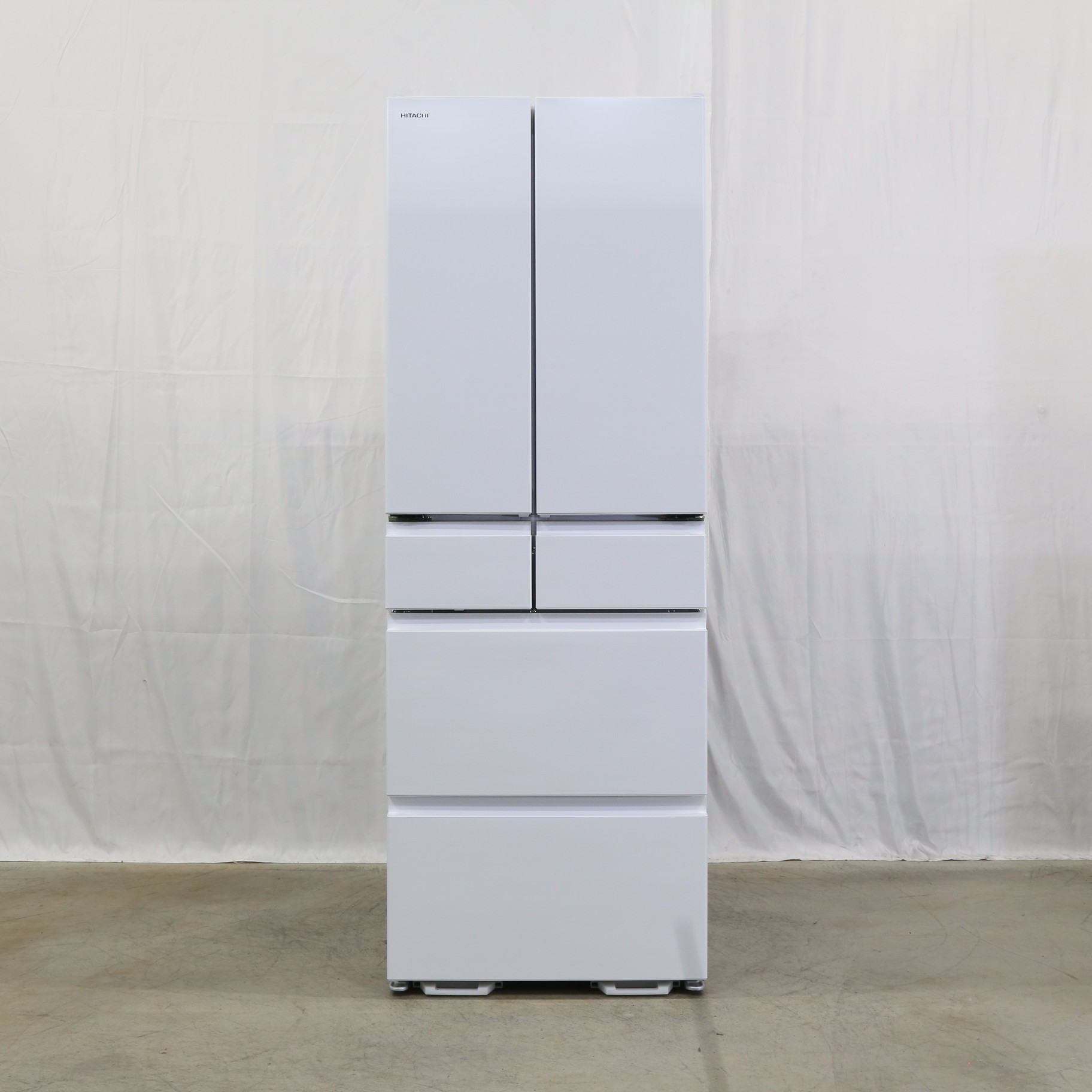 中古】〔展示品〕 冷蔵庫 HWタイプ ピュアホワイト R-HW54S-W ［6ドア 
