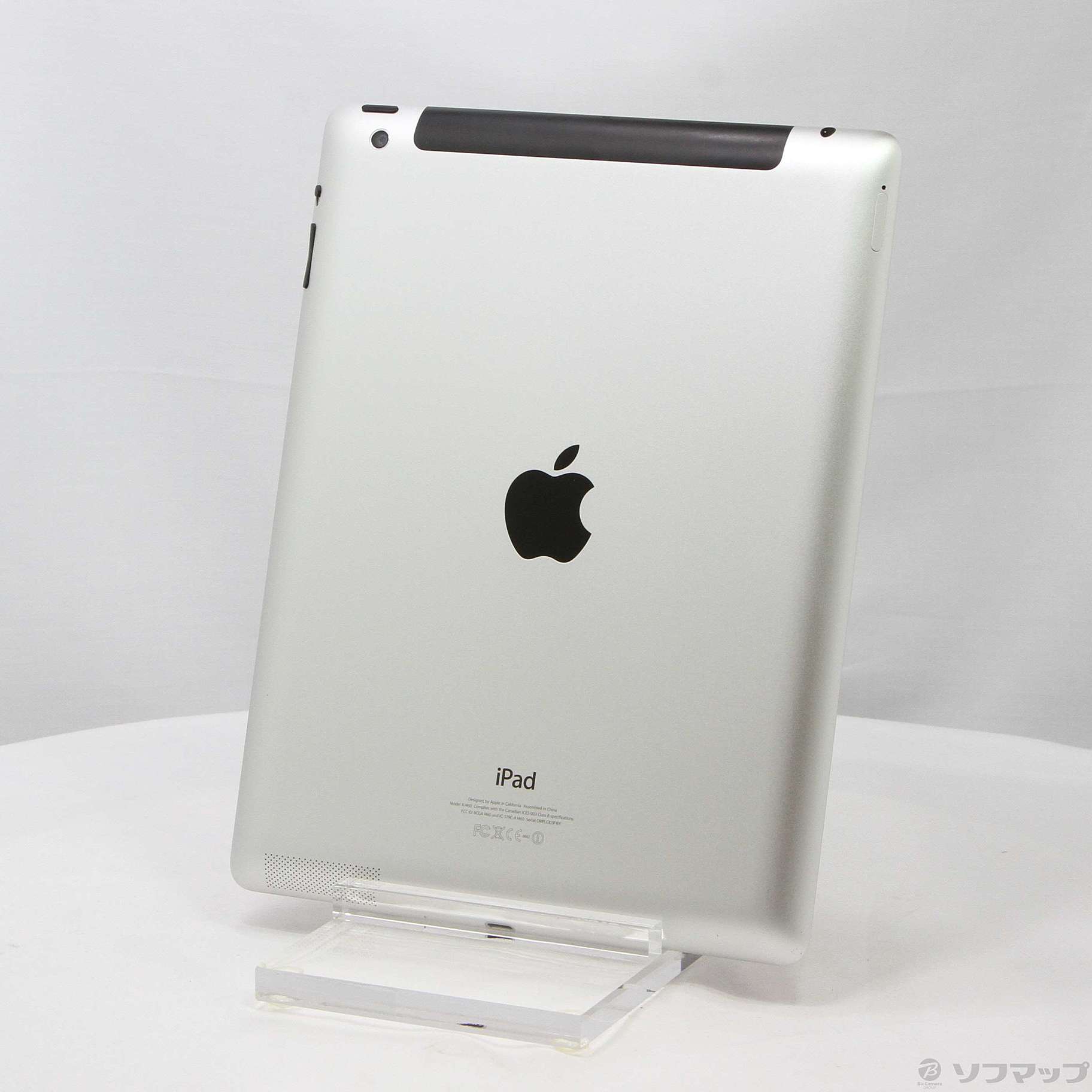 中古】iPad 第4世代 64GB ブラック MD524J／A au [2133041373746