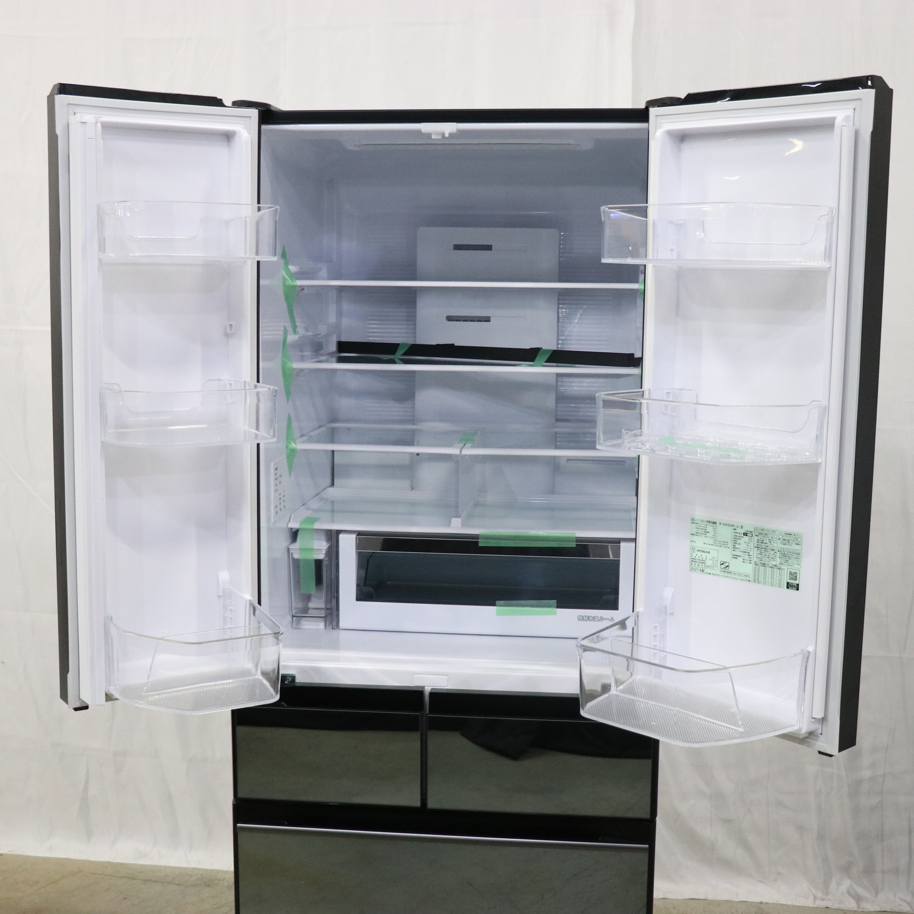 中古】〔展示品〕 冷蔵庫 HXタイプ クリスタルミラー R-HX54R-X ［6