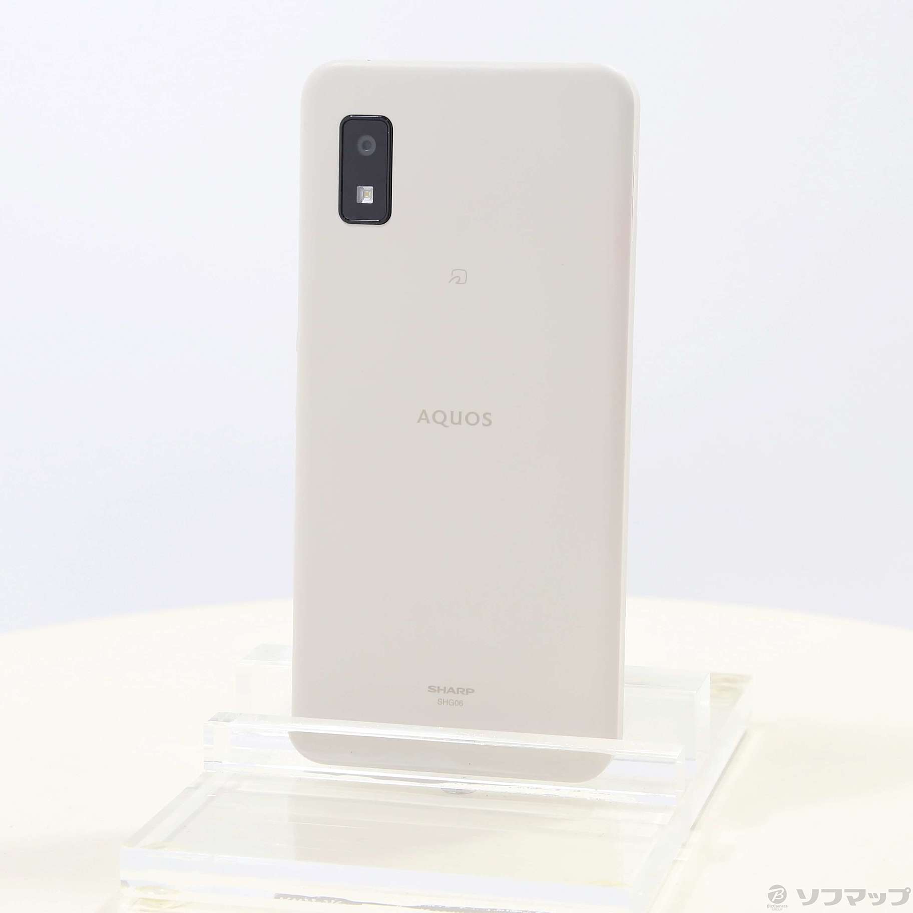 AQUOS wish 64GB アイボリー SHG06 auロック解除SIMフリー ◇08/15(月)値下げ！