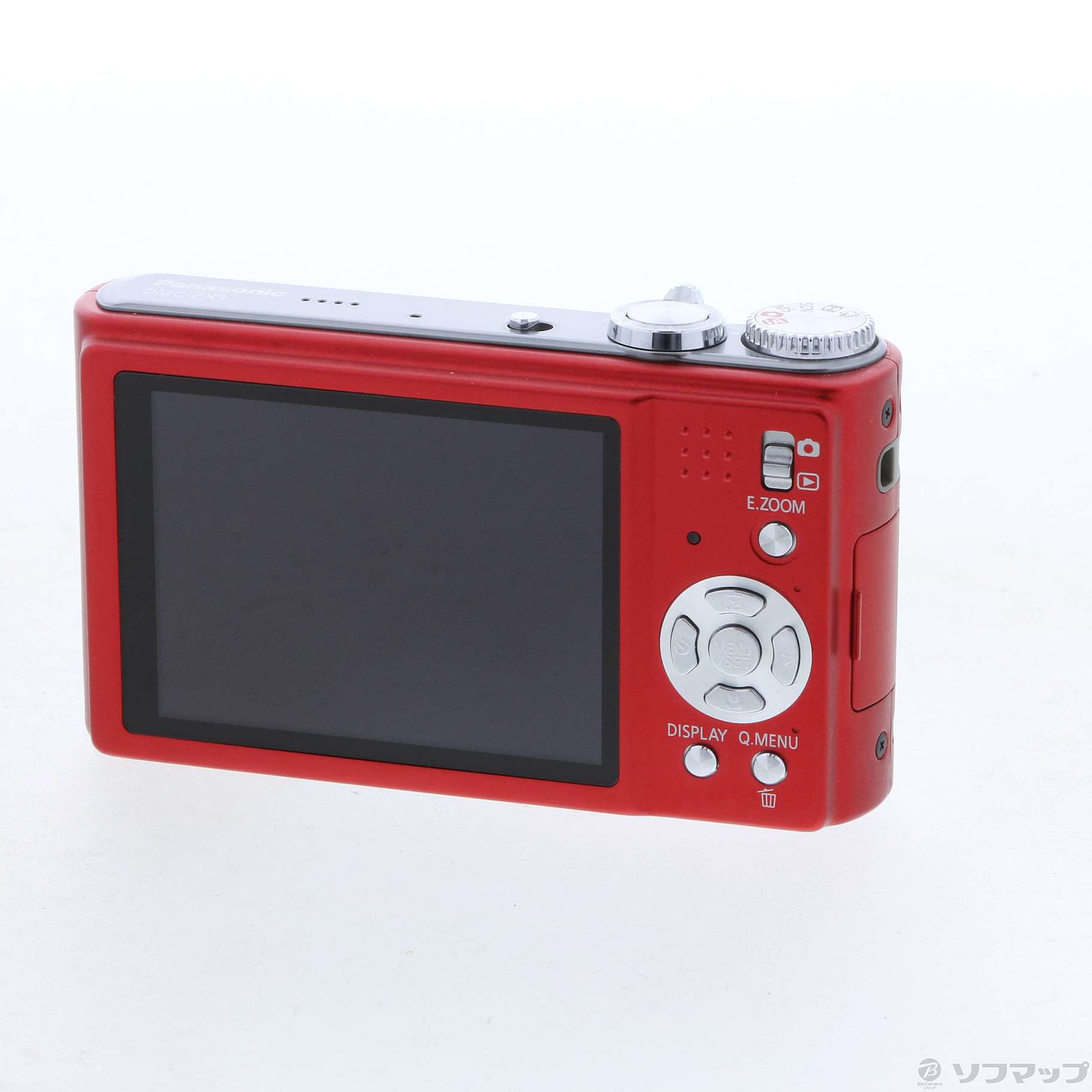 LUMIX 赤 コンパクトデジタルカメラ（Panasonic(パナソニック