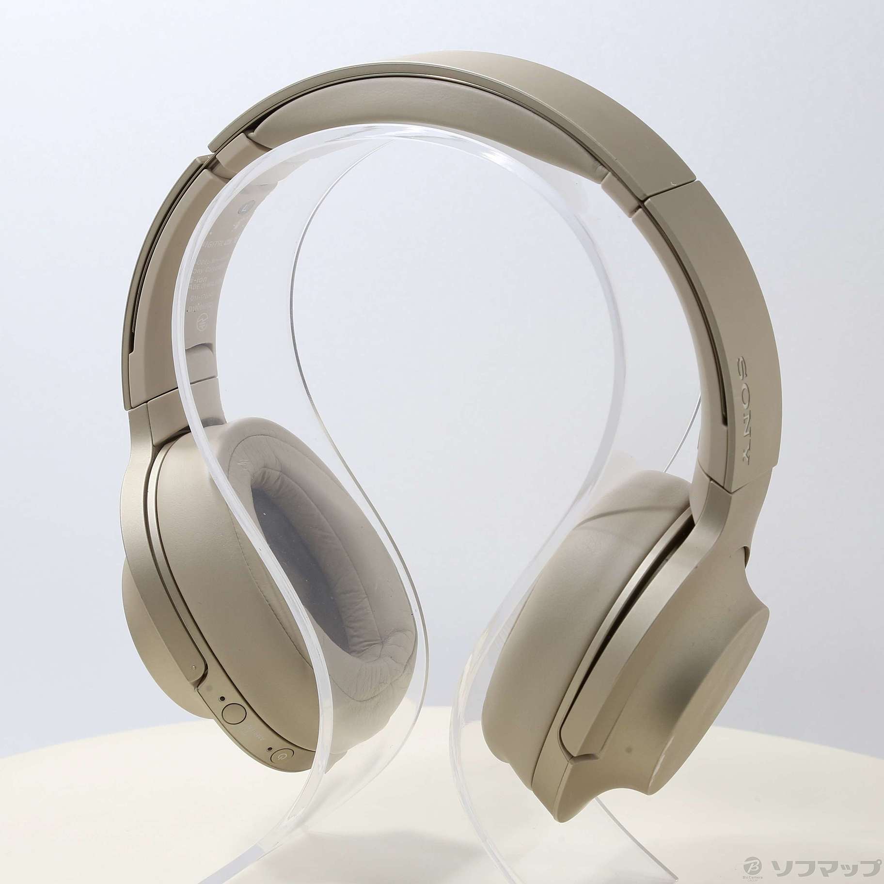 中古】h.ear on 2 Wireless NC WH-H900N ペールゴールド