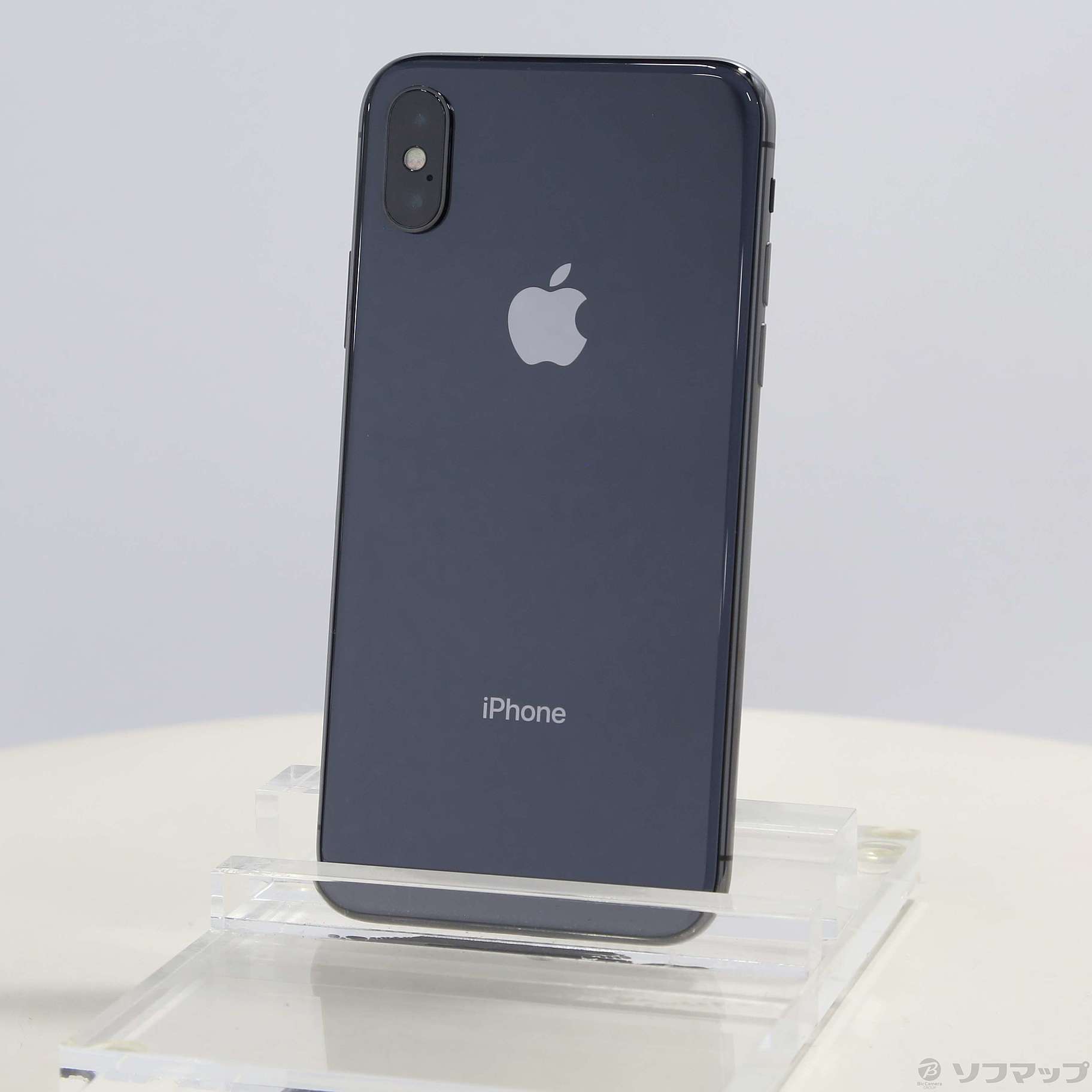 中古】iPhoneX 64GB スペースグレイ NQAX2J／A SIMフリー
