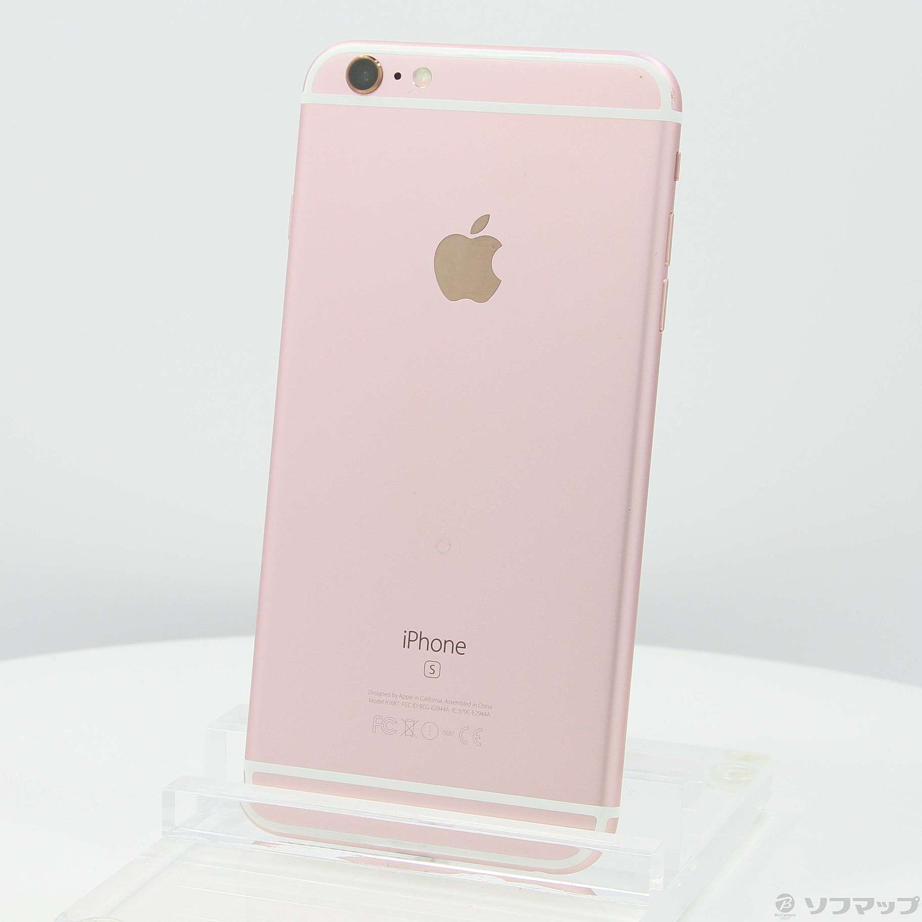 中古】iPhone6s Plus 64GB ローズゴールド MKU92J／A SIMフリー