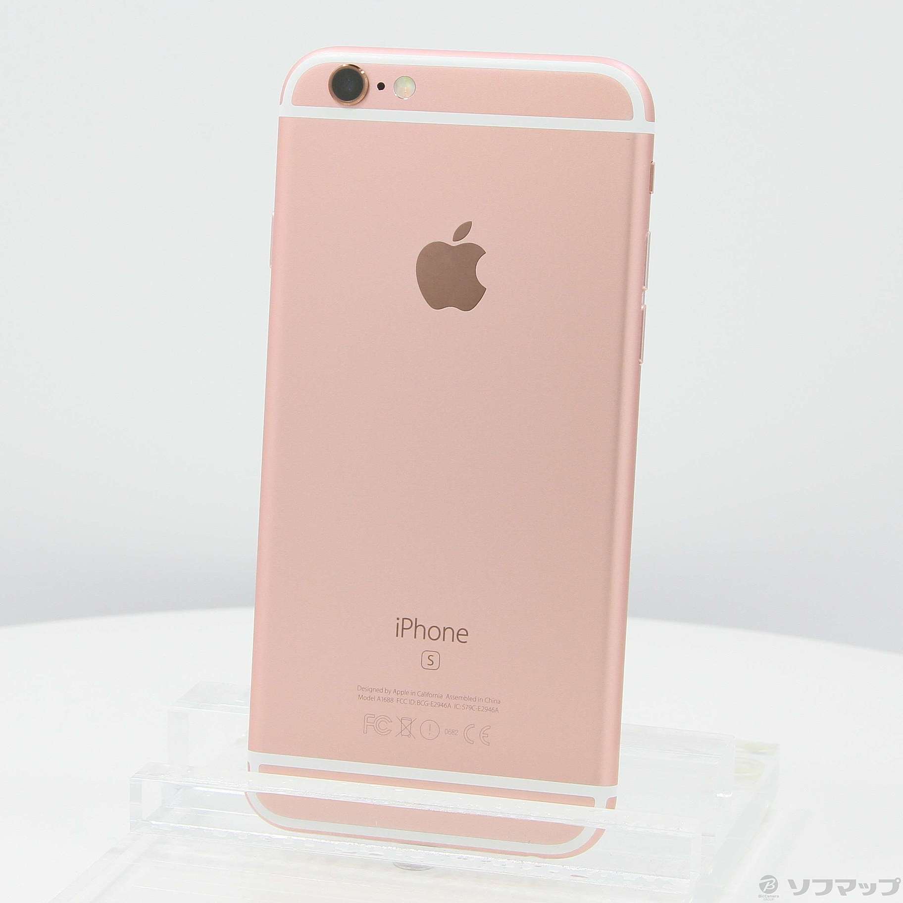 中古】iPhone6s 64GB ローズゴールド MKQR2J／A SIMフリー