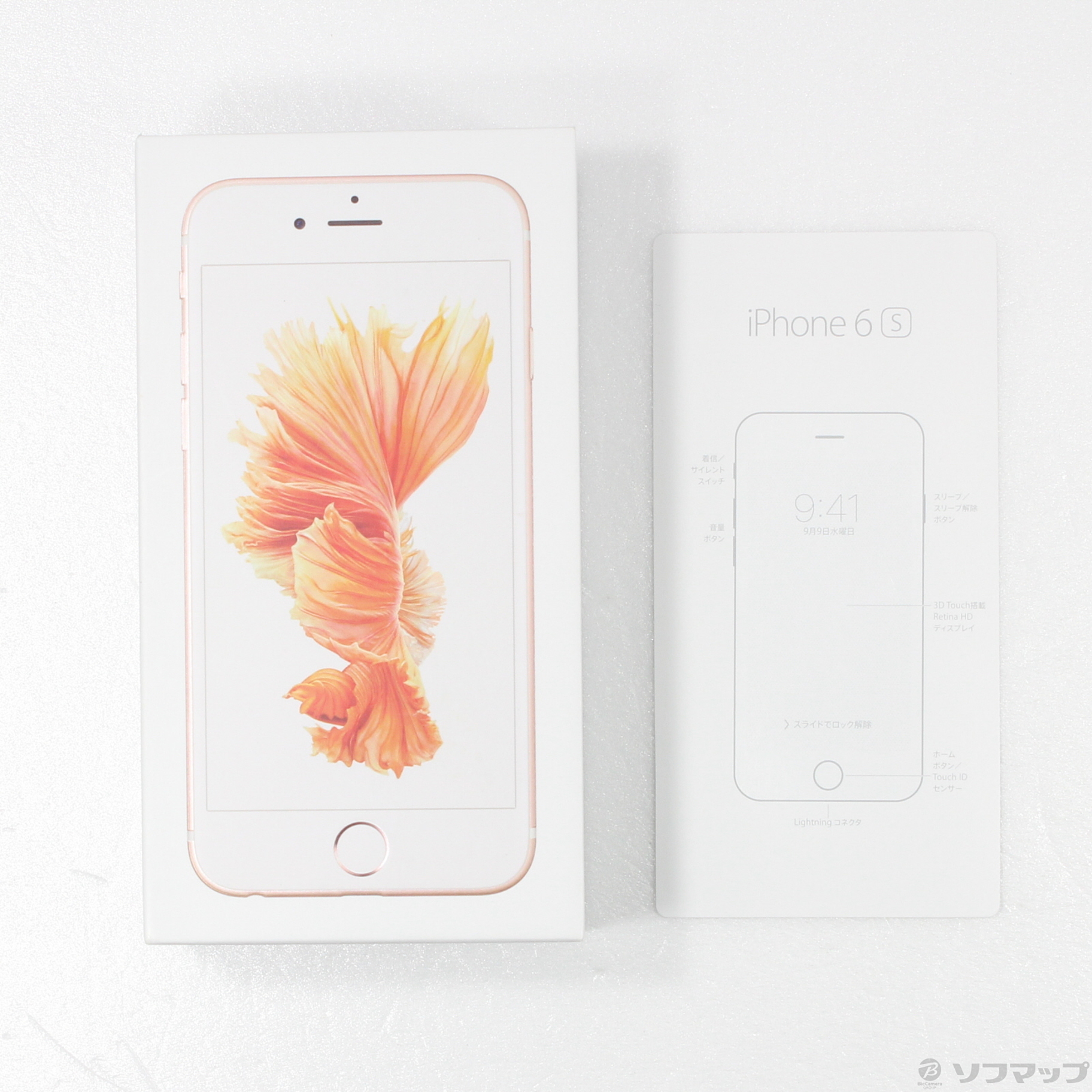 中古】iPhone6s 64GB ローズゴールド MKQR2J／A SIMフリー