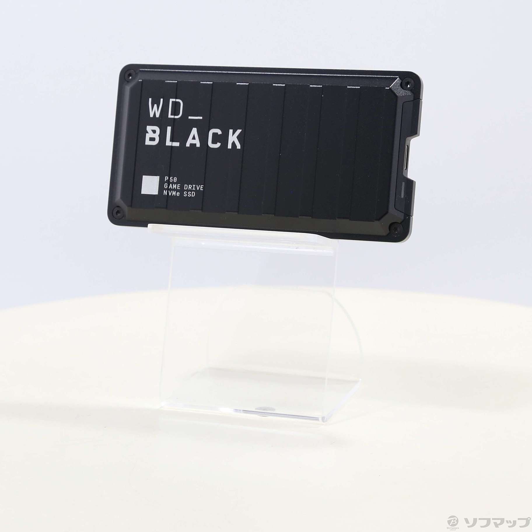 中古品〕 WD_Black P50 Game Drive SSD 500GB WDBA3S5000ABK-JESN｜の