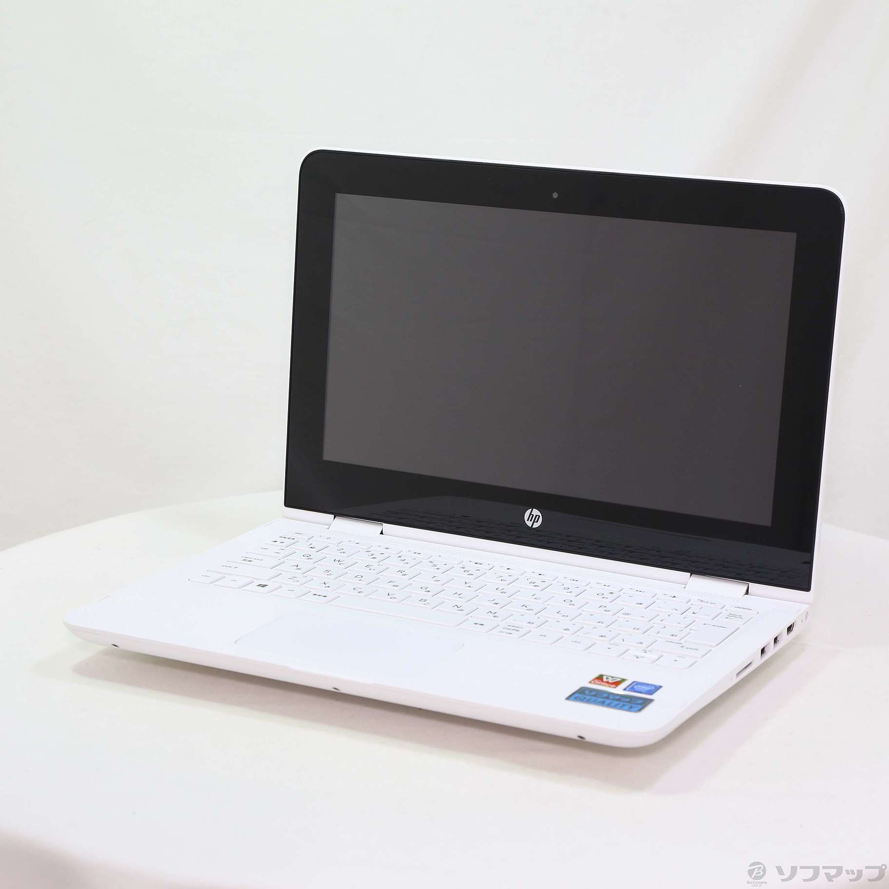 中古】HP x360 11-ab120TU 4SA14PA-AAAA スノーホワイト 〔Windows 10