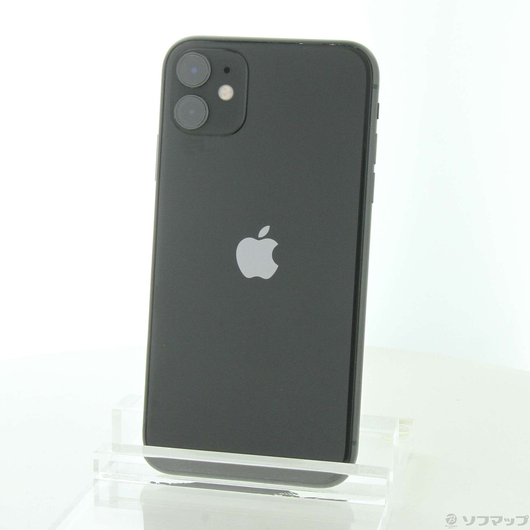 中古】iPhone11 64GB ブラック MWLT2J／A SIMフリー [2133041434744