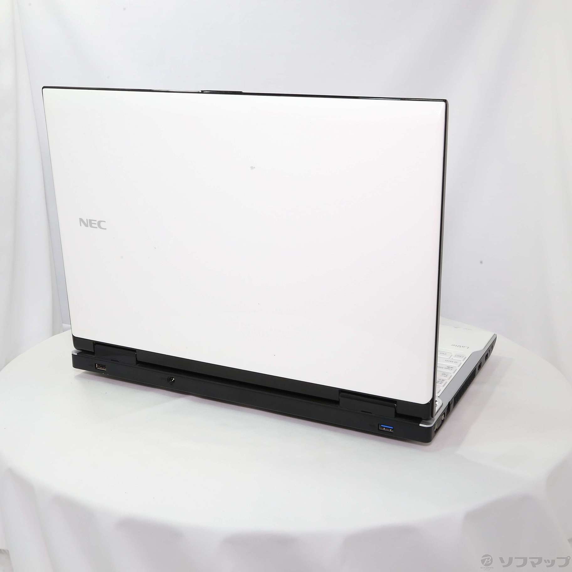 格安安心パソコン LaVie L LL750／HS6W PC-LL750HS6W クリスタルホワイト ※バッテリー完全消耗