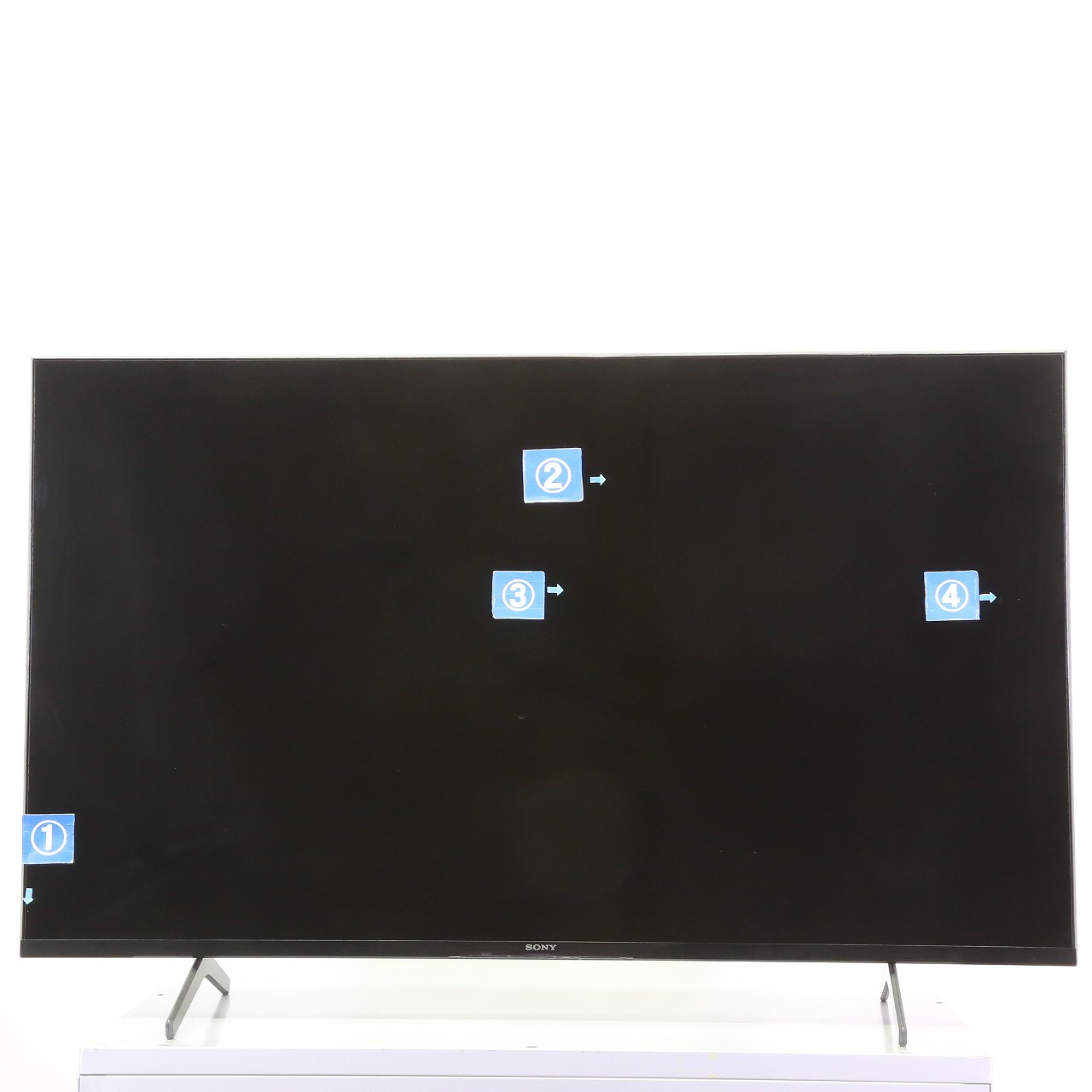 〔展示品〕 液晶テレビ BRAVIA(ブラビア) KJ-50X85J ［50V型 ／4K対応 ／BS・CS 4Kチューナー内蔵 ／YouTube対応  ／Bluetooth対応］