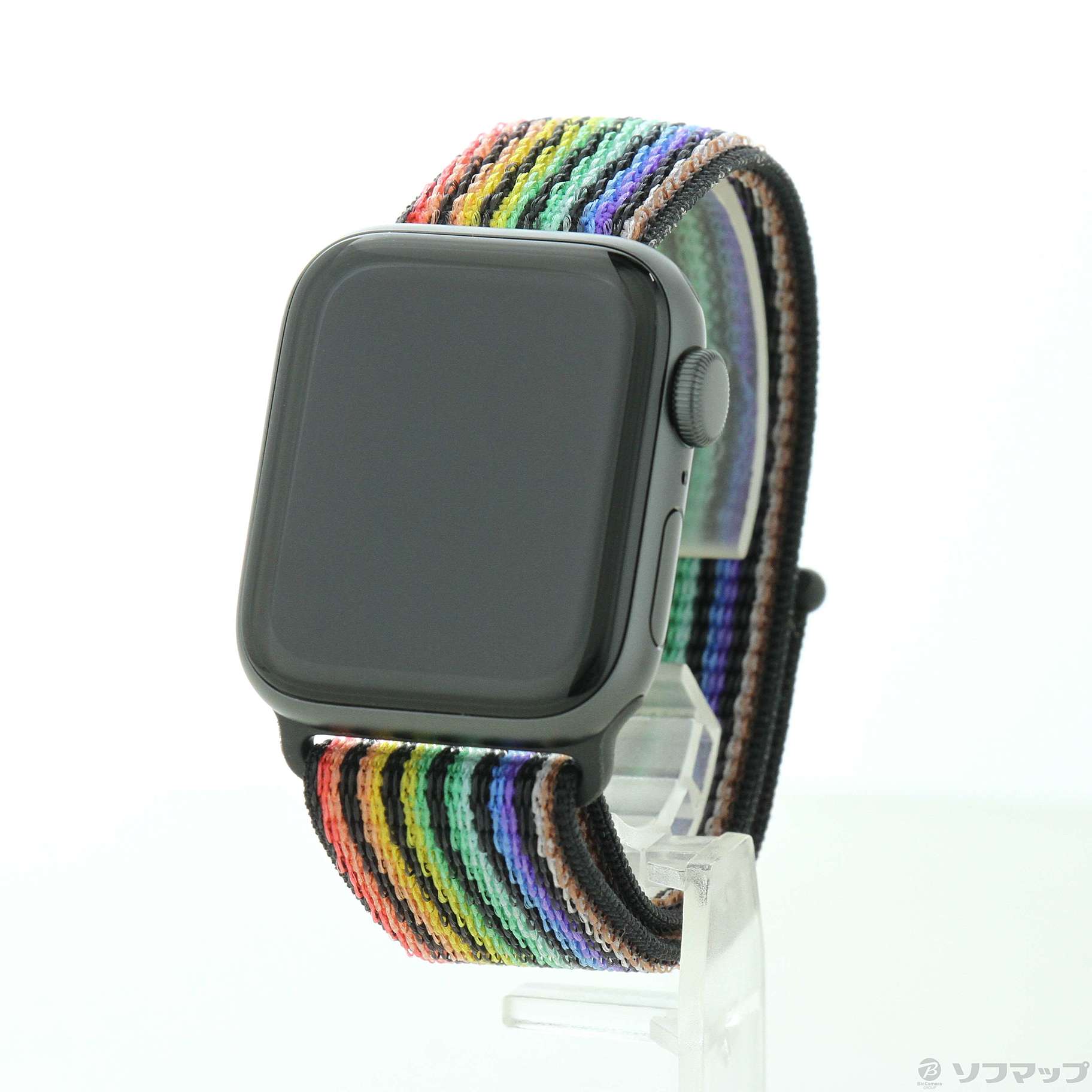 Apple Watch SE Nike GPS 40mm スペースグレイアルミニウムケース プライドエディションNikeスポーツループ