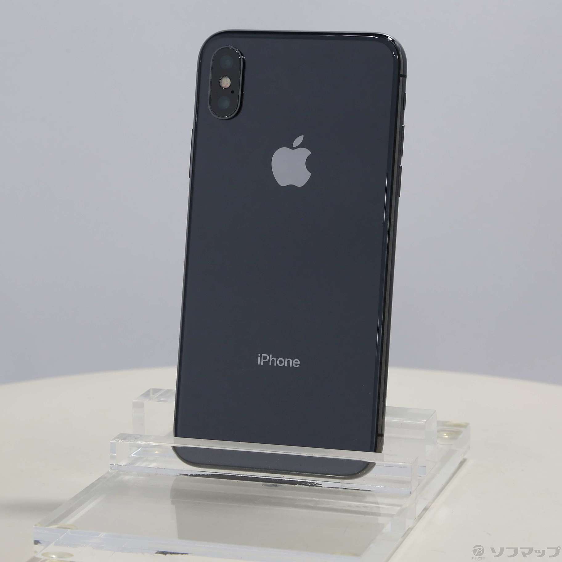 中古】iPhoneX 64GB スペースグレイ MQAX2J／A SIMフリー ◇08/08(月