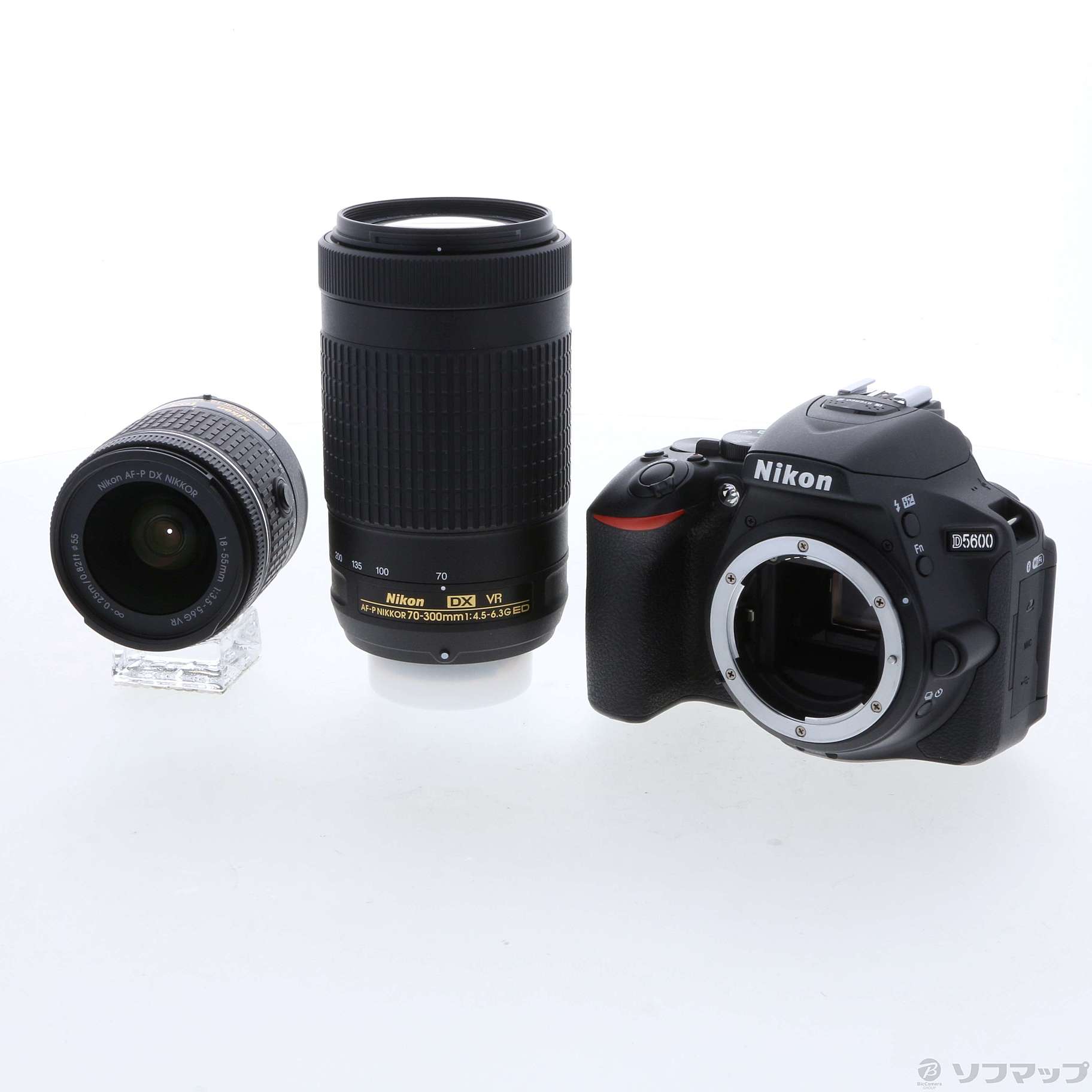 中古】NIKON D5600 ダブルズームキット ブラック ◇08/27(土)値下げ