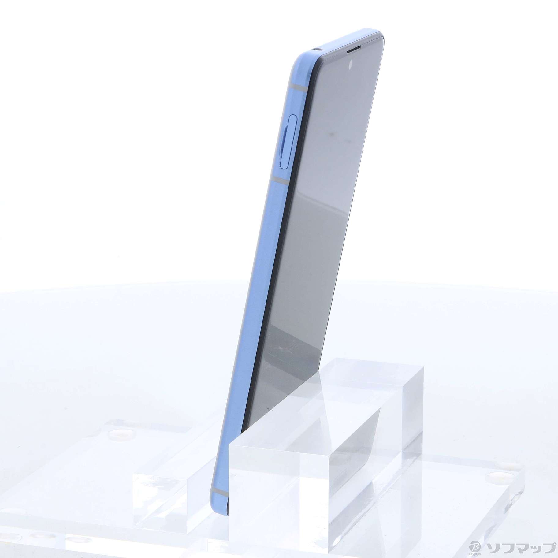 NTTdocomo - 中古AQUOS sense5G SH-53A スカイブルー SIMロック解除済】docomo AQUOS sense5G SH-53A スカイブルー