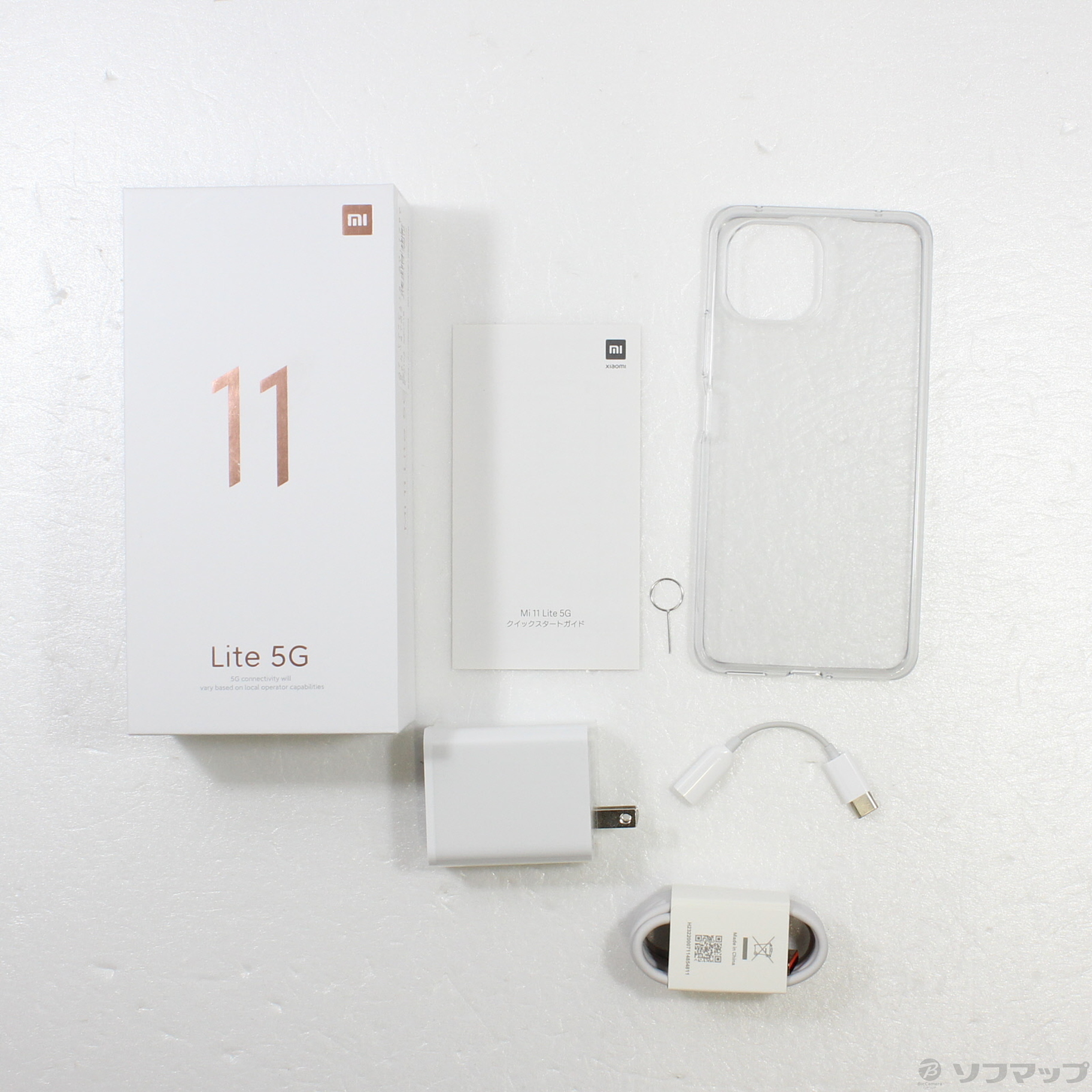 中古】Mi 11 Lite 5G 128GB トリュフブラック Mi11Lite5G SIM