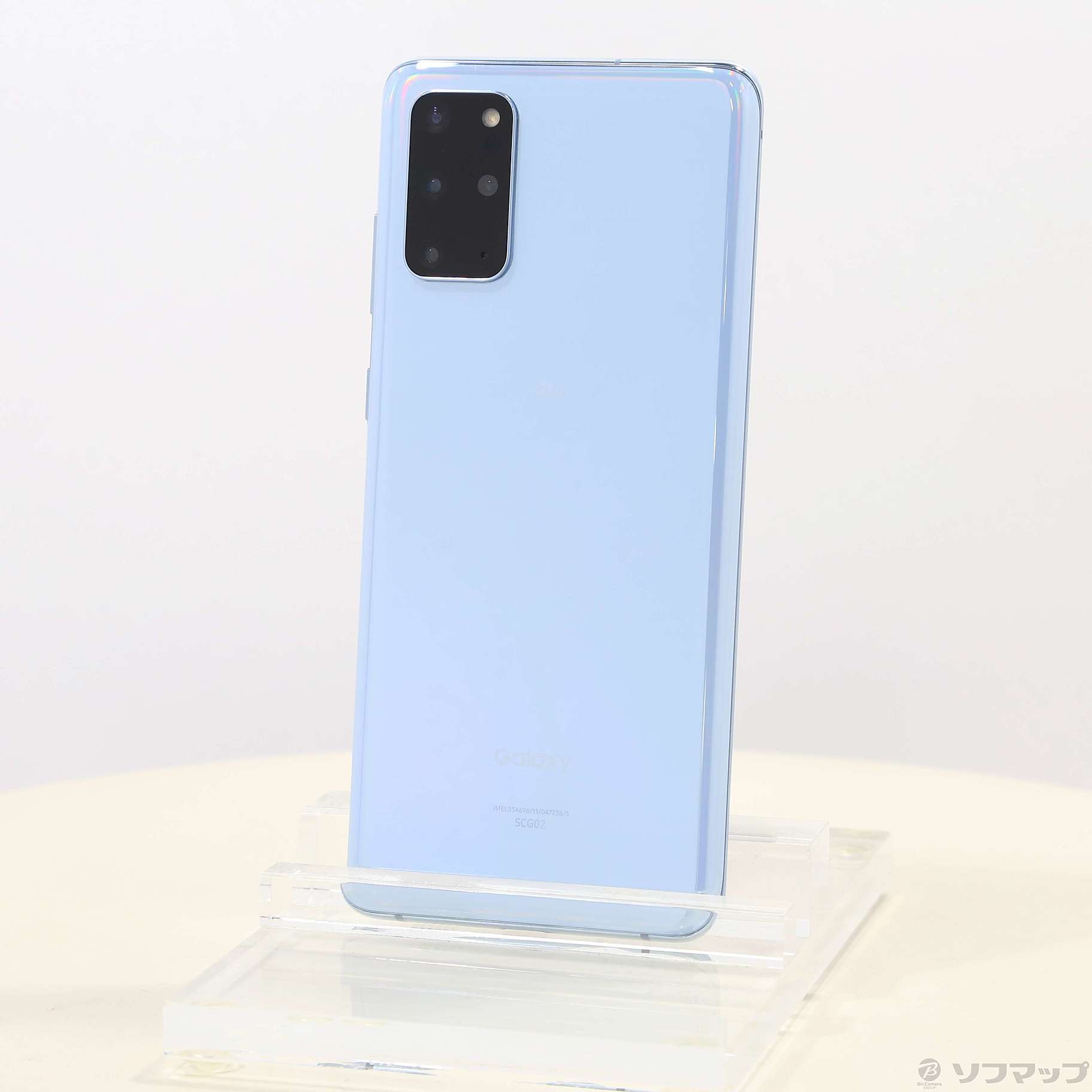 中古】Galaxy S20+ 5G 128GB クラウドブルー SCG02 auロック解除SIM