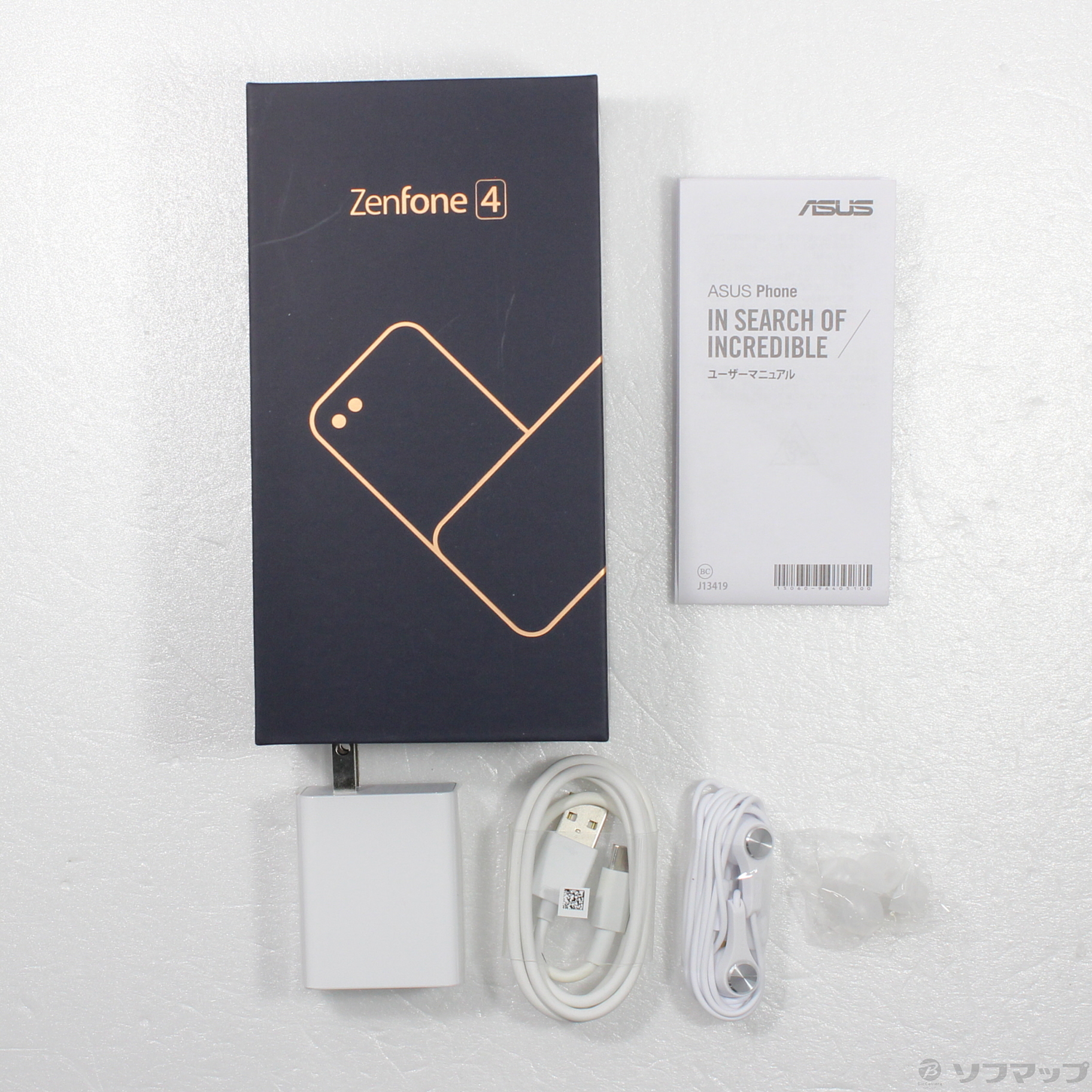 中古】ZenFone 4 64GB ミッドナイトブラック ZE554KL-BK64S6 SIMフリー ...