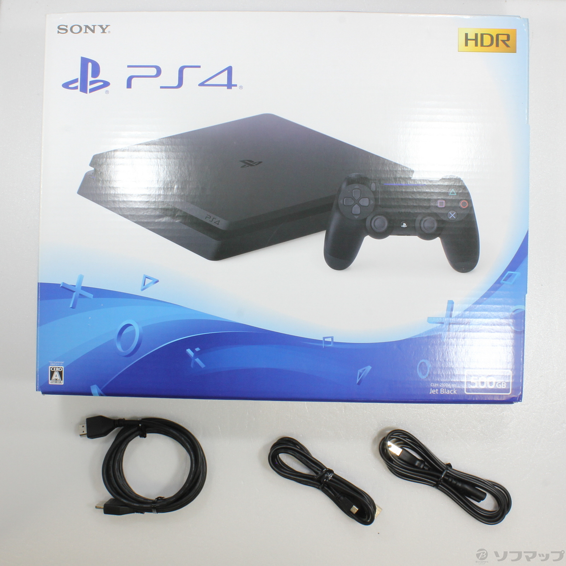 SONY ソニー PlayStation 4 ジェット・ブラック 500G-