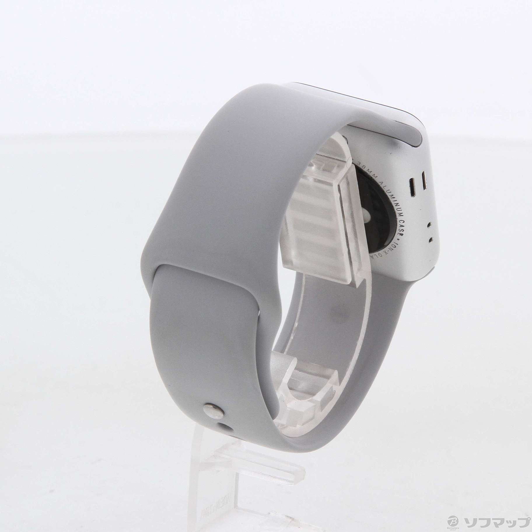 アップルウォッチ Series 3 38mm GPS シルバー 美品 ムスビー｜美品 Apple Watch series3 38mm GPS シルバー【Apple