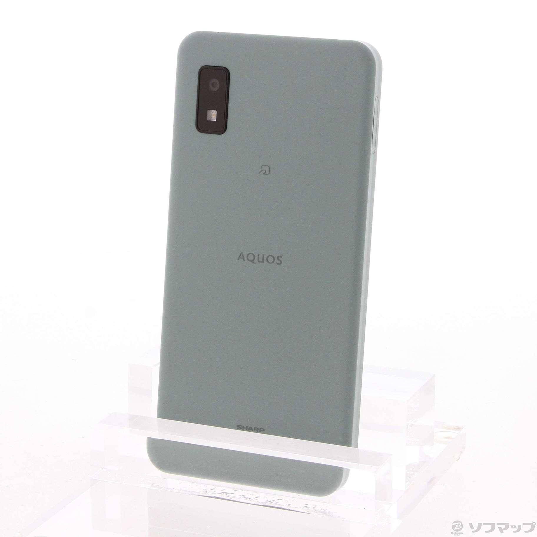 中古】AQUOS wish 64GB オリーブグリーン SHG06 auロック解除SIMフリー