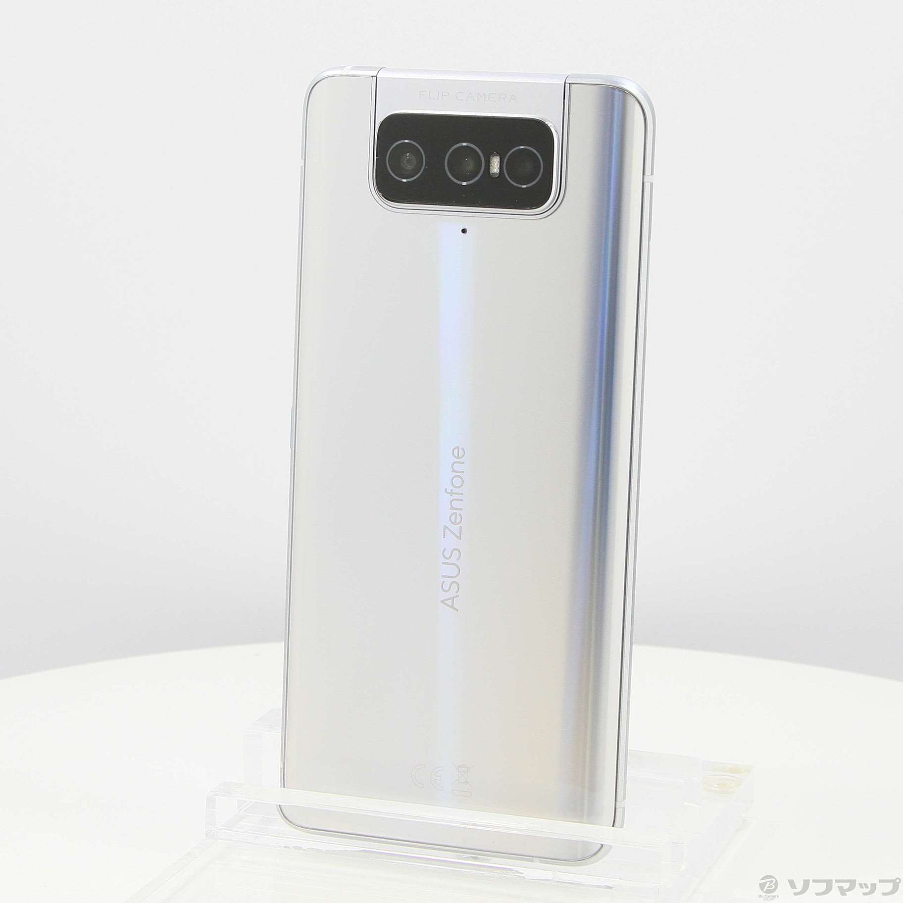 ZenFone 8 Flipグレイシアシルバー SIMフリー 256GB