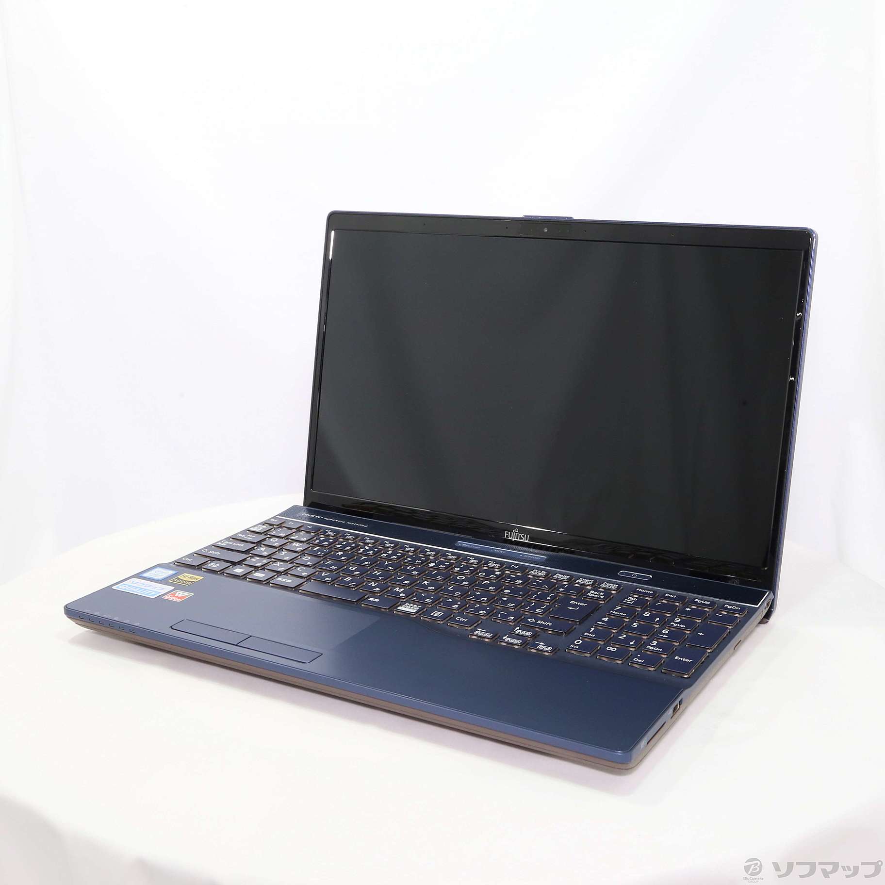 中古】LIFEBOOK AH77／D1 FMVA77D1L メタリックブルー 〔Windows 10 