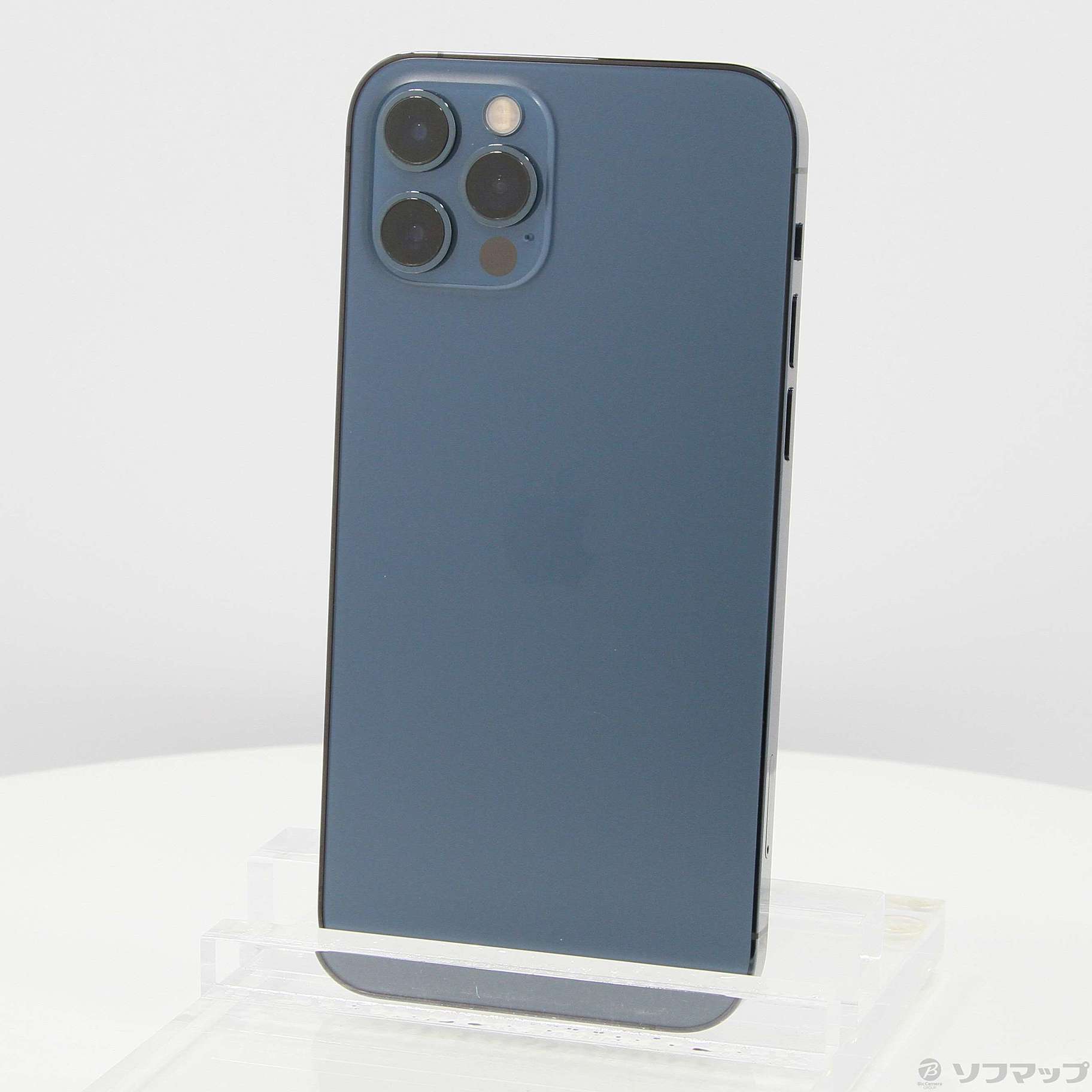 中古】iPhone12 Pro 256GB パシフィックブルー MGMD3J／A SIM