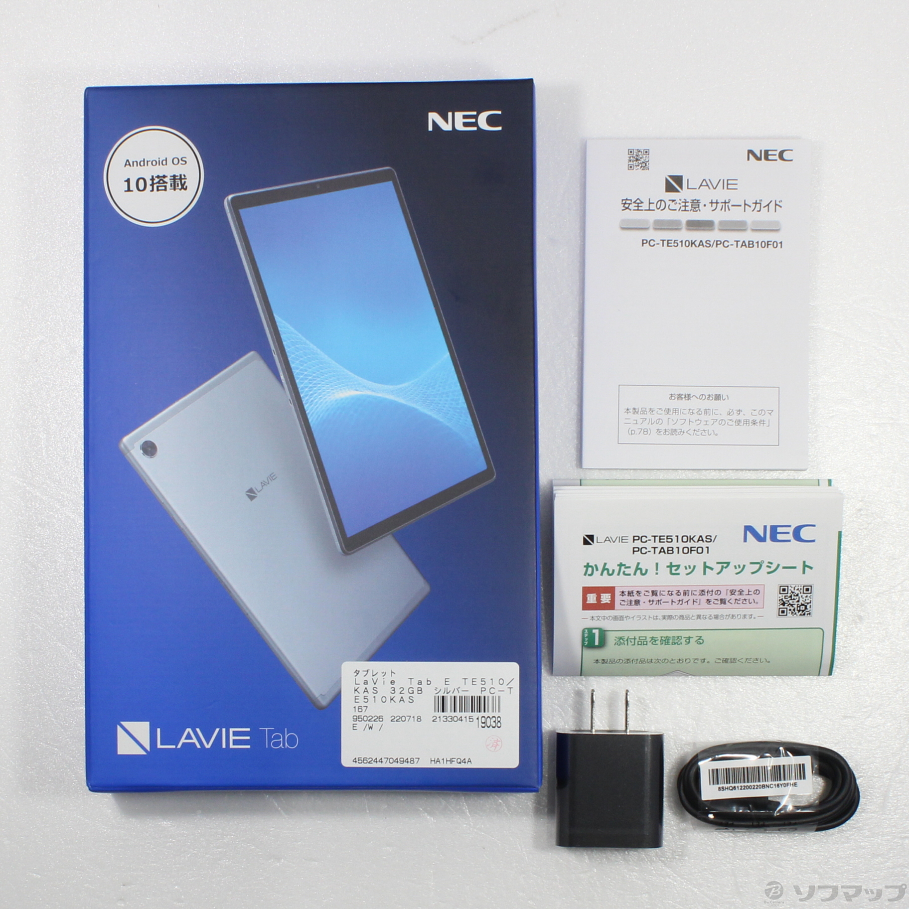 NEC製Androidタブレット TE510/KAS PC-TE510KAS - タブレット