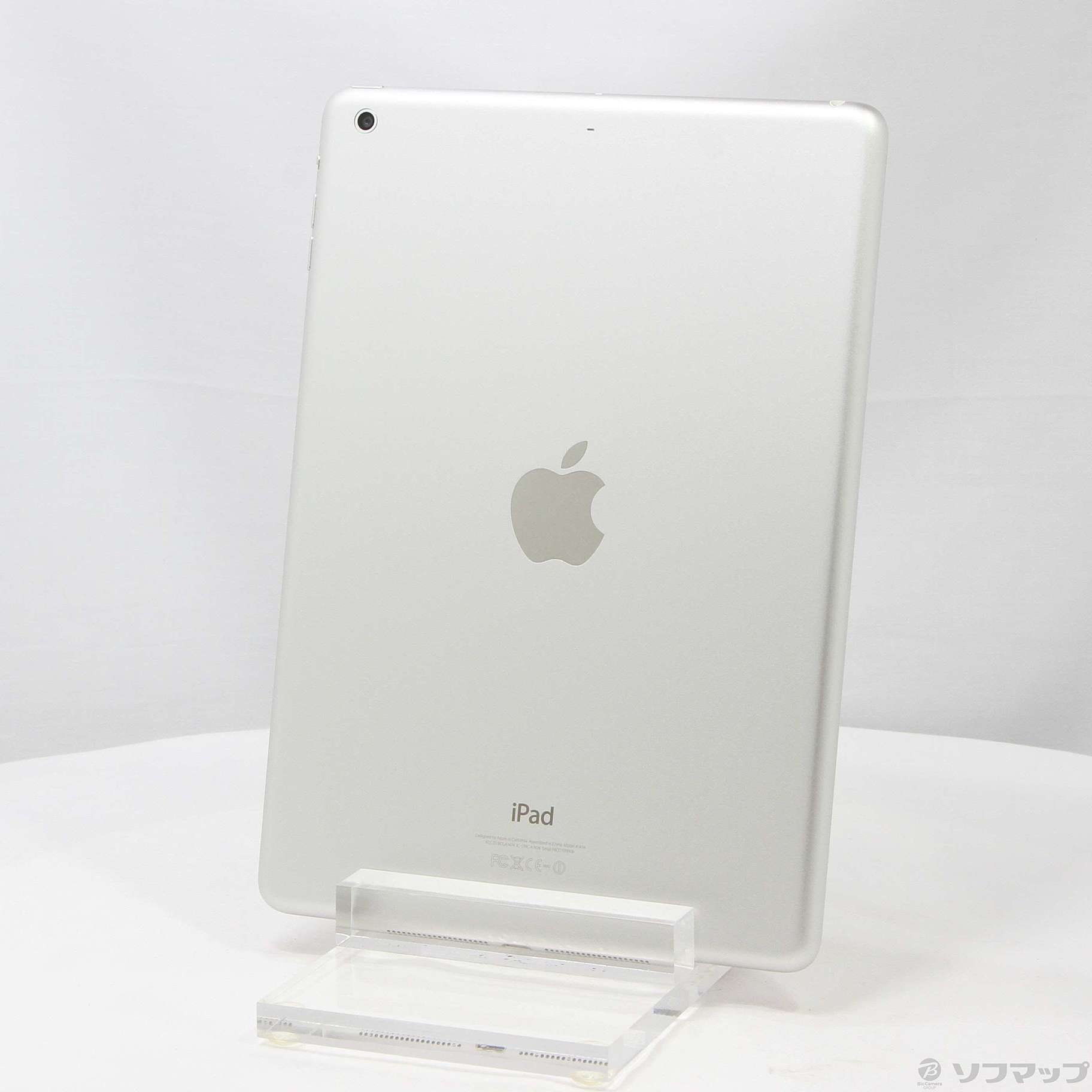 中古】iPad Air 64GB シルバー MD790J／A Wi-Fi [2133041519502] - リコレ！|ビックカメラグループ  ソフマップの中古通販サイト