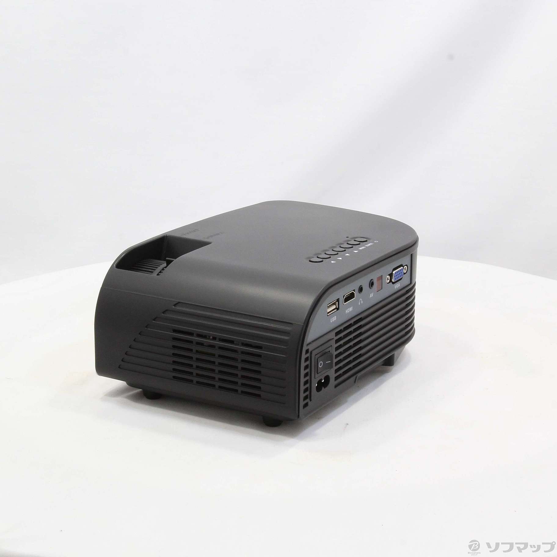 RAMASU RA-P1200 LEDプロジェクター プロジェクター LED 家庭用 ブラック RAMASU RA-P1200 池商 (D