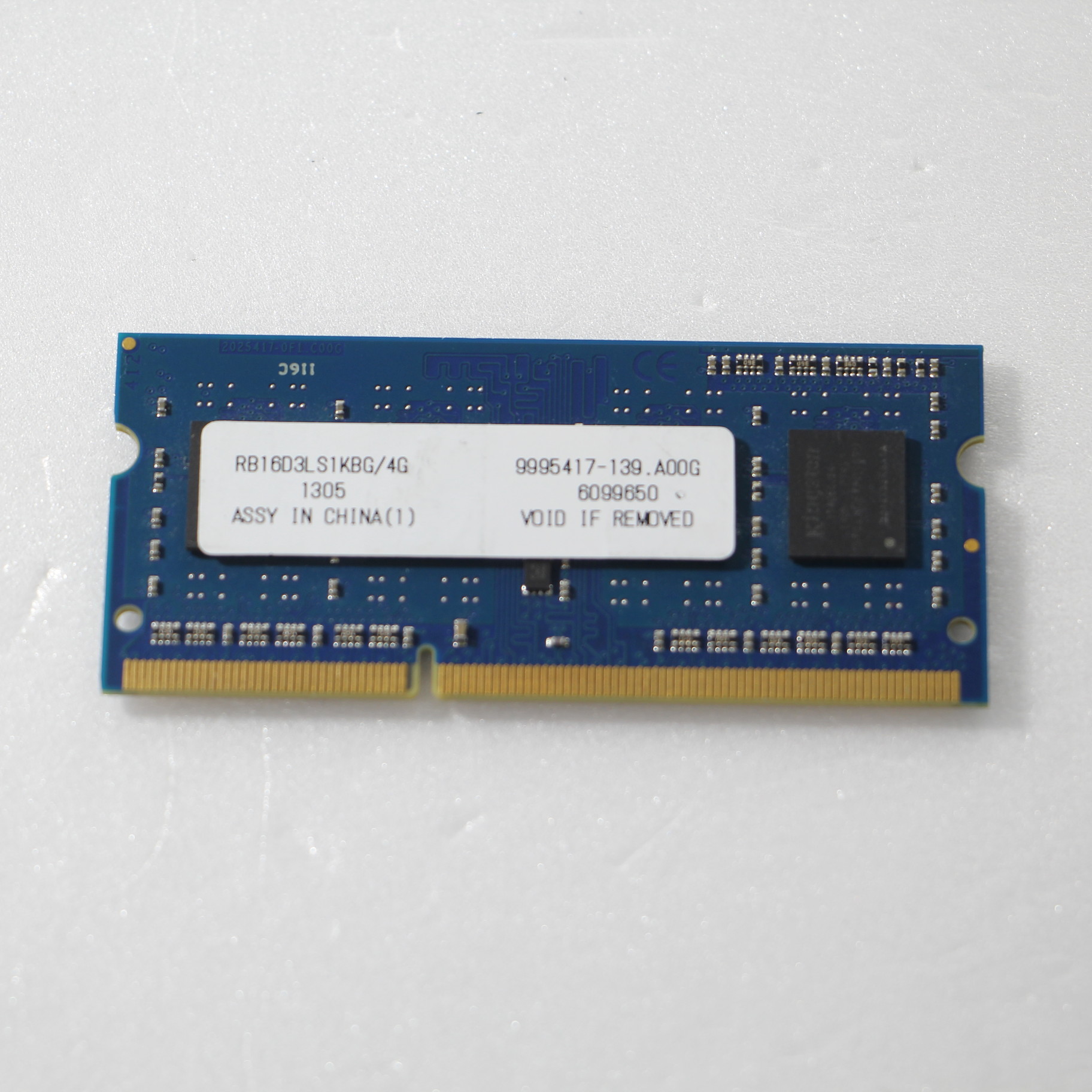 ノートPCメモリ 204P DDR3 4GB PC3-12800 DDR3-1600