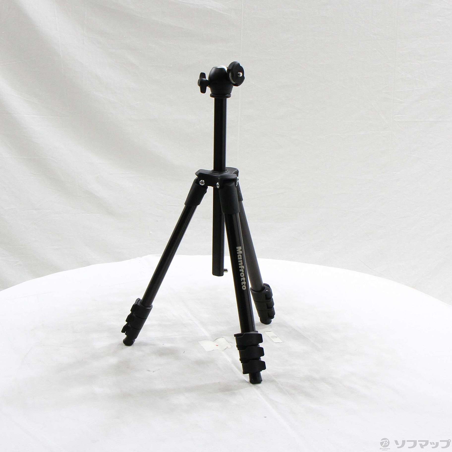 Manfrotto 三脚 COMPACT Light フォトキット アルミ 4段 ブラック