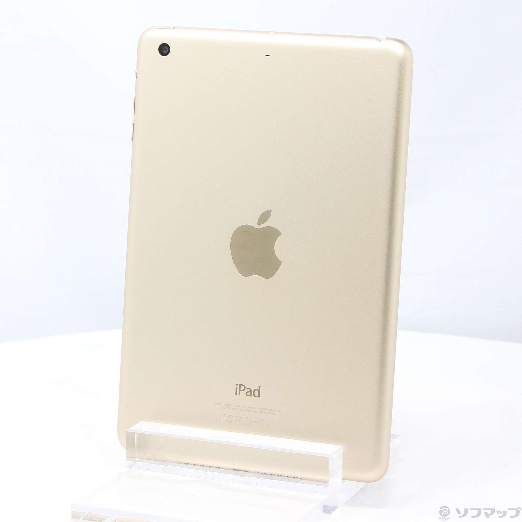 中古】iPad mini 3 64GB ゴールド MGY92J／A Wi-Fi [2133041552554