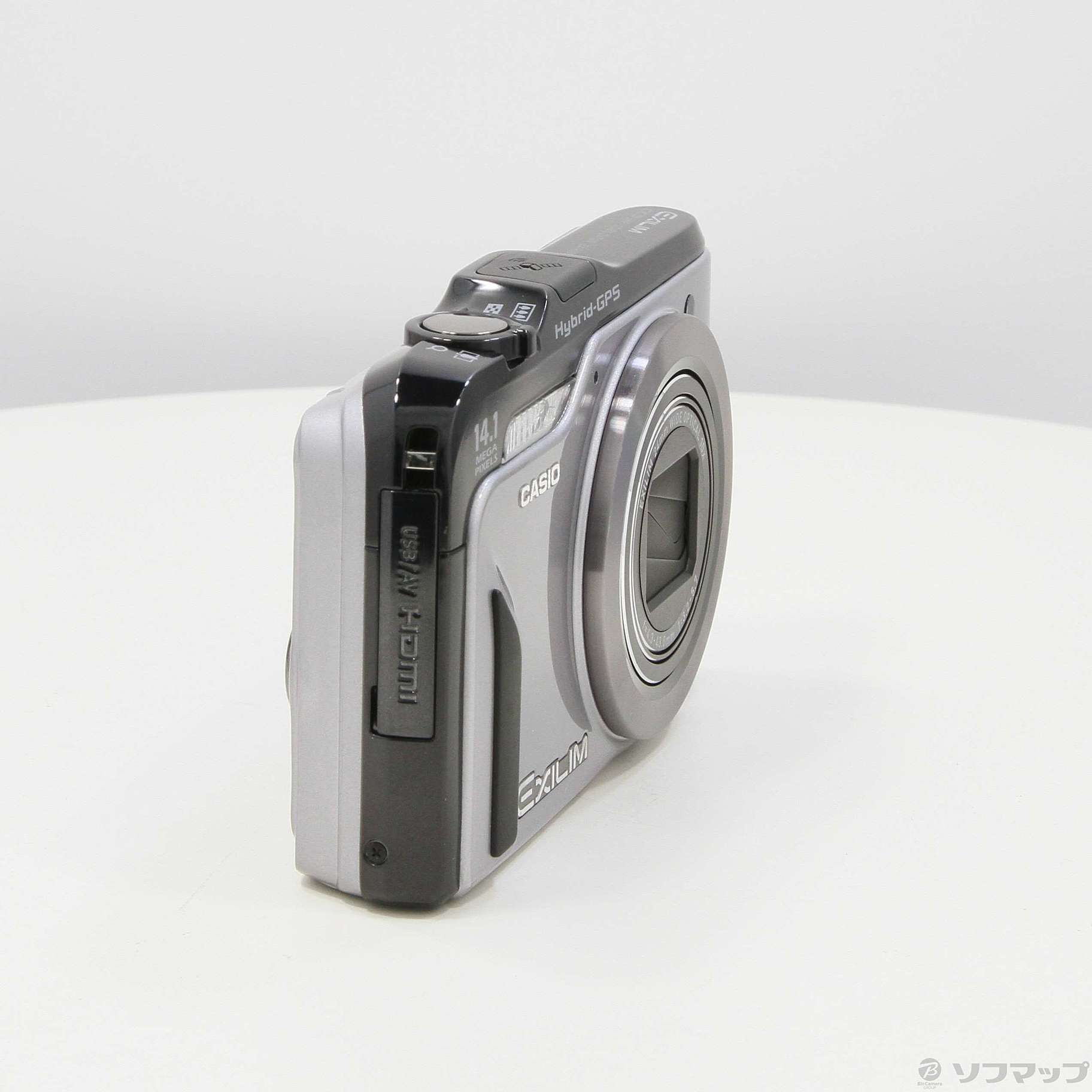 中古】EXILIM Hi-ZOOM EX-H20G SR (1410万画素／10倍／シルバー／SDXC