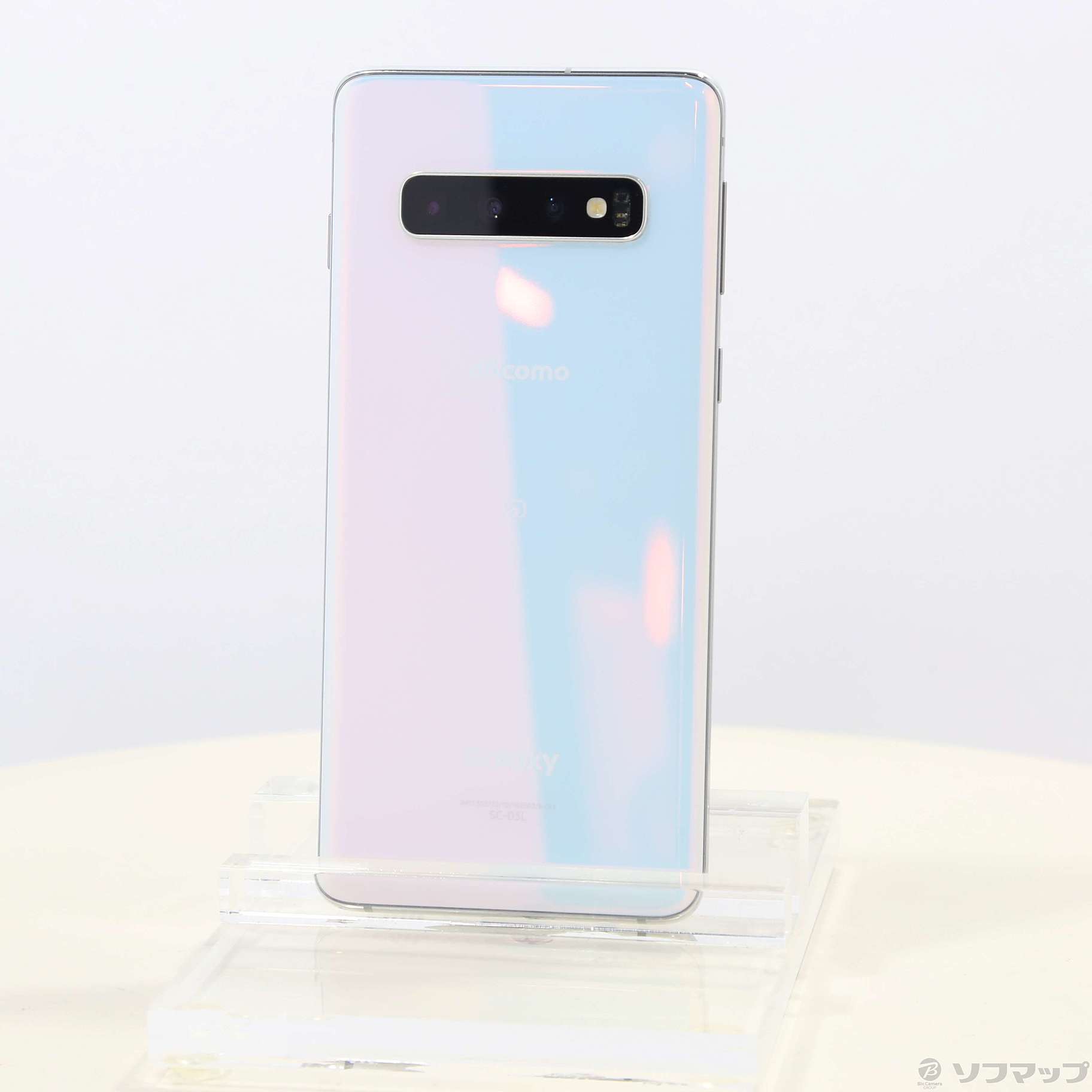 中古】GALAXY S10 128GB プリズムホワイト SC-03L docomoロック解除SIM