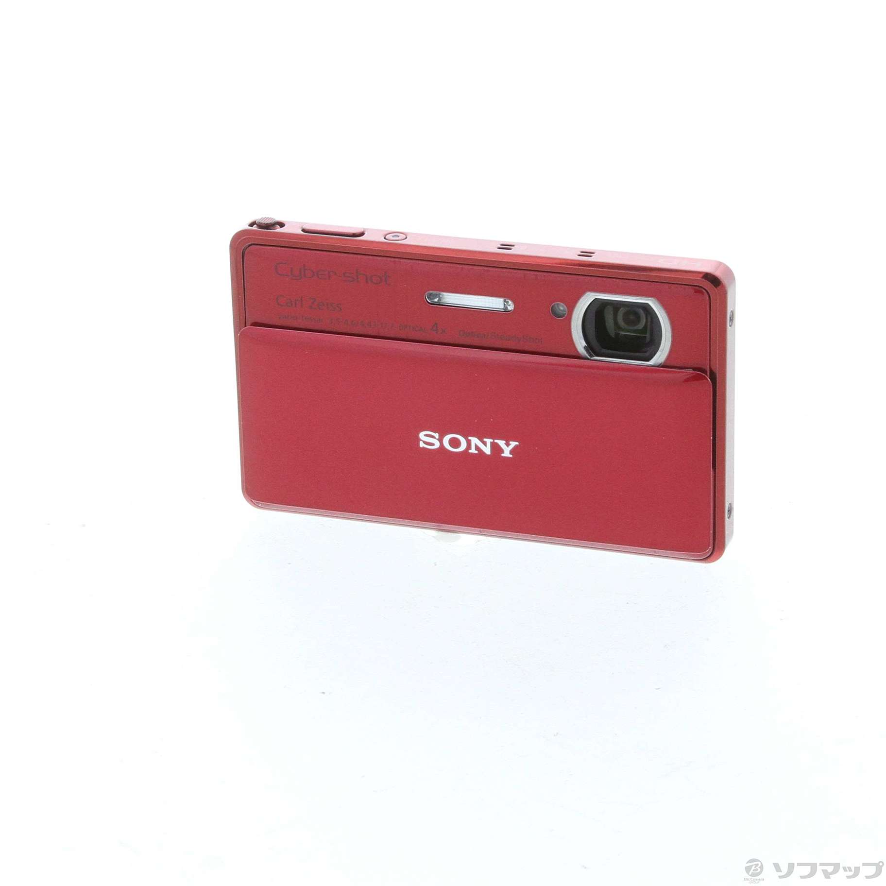 CYBERSHOT DSC-TX100V R (1620万画素／4倍／レッド)