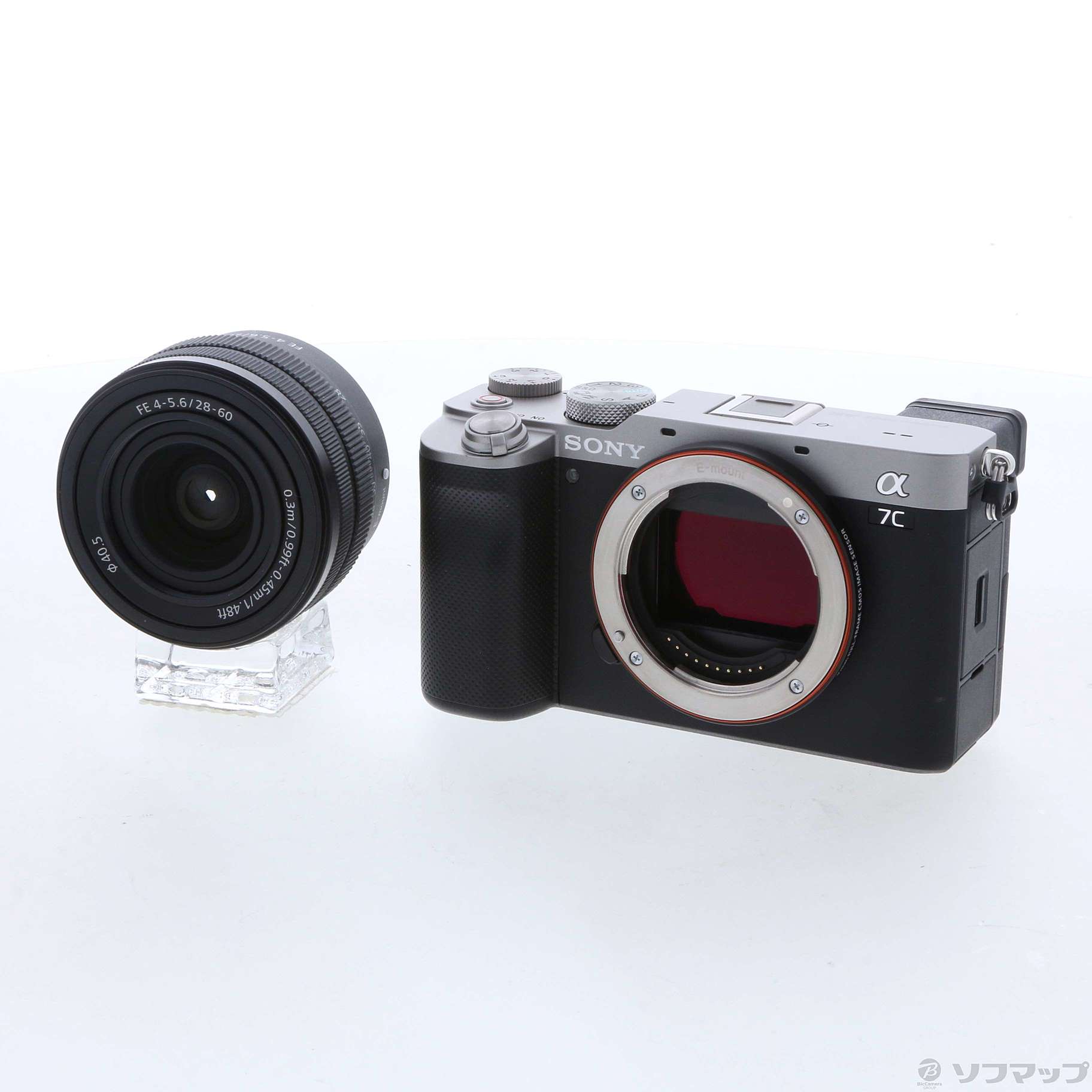中古】α7C ズームレンズキット シルバー ILCE-7CL S [2133041557108