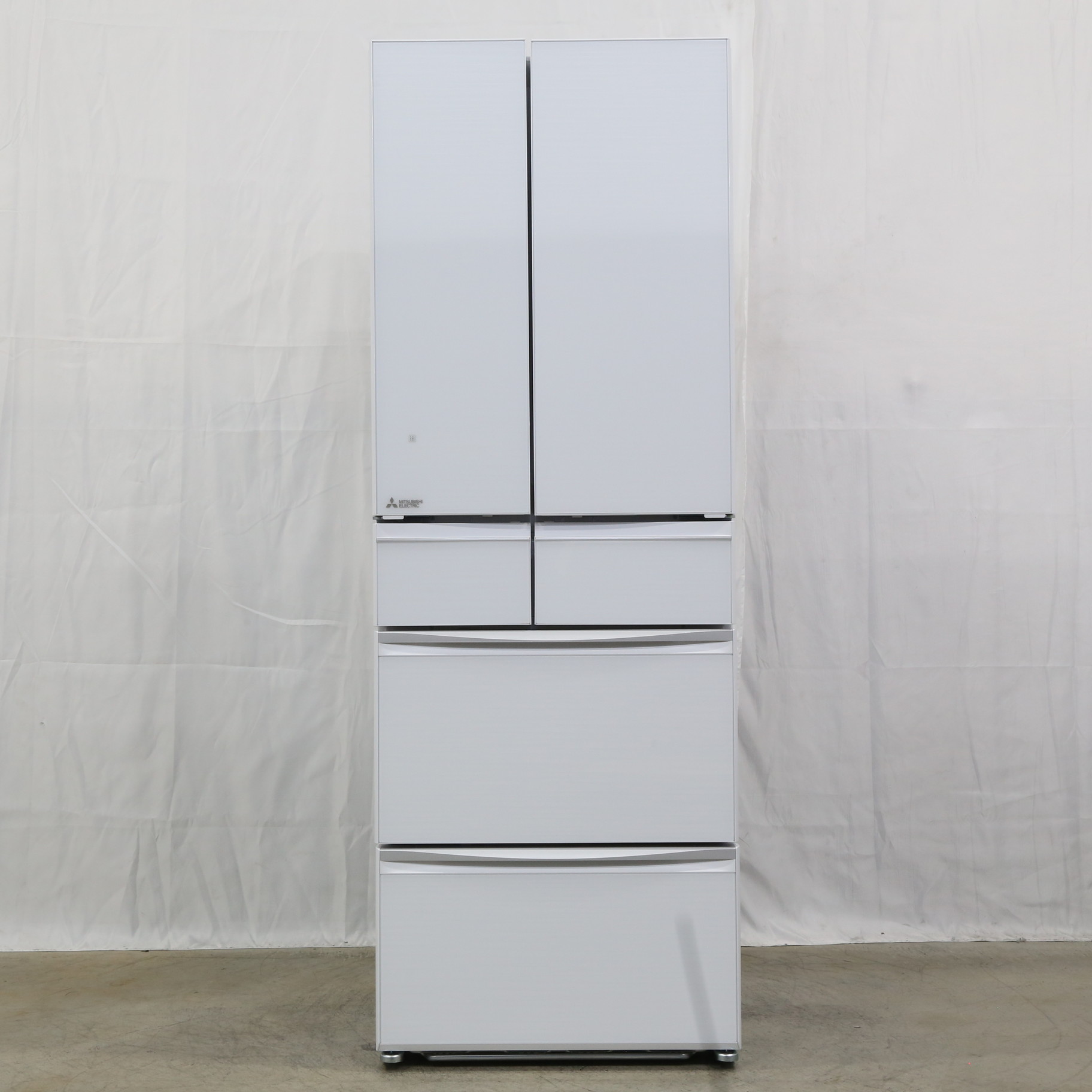 中古】〔展示品〕 冷蔵庫 置けるスマート大容量 MXシリーズ クリスタル