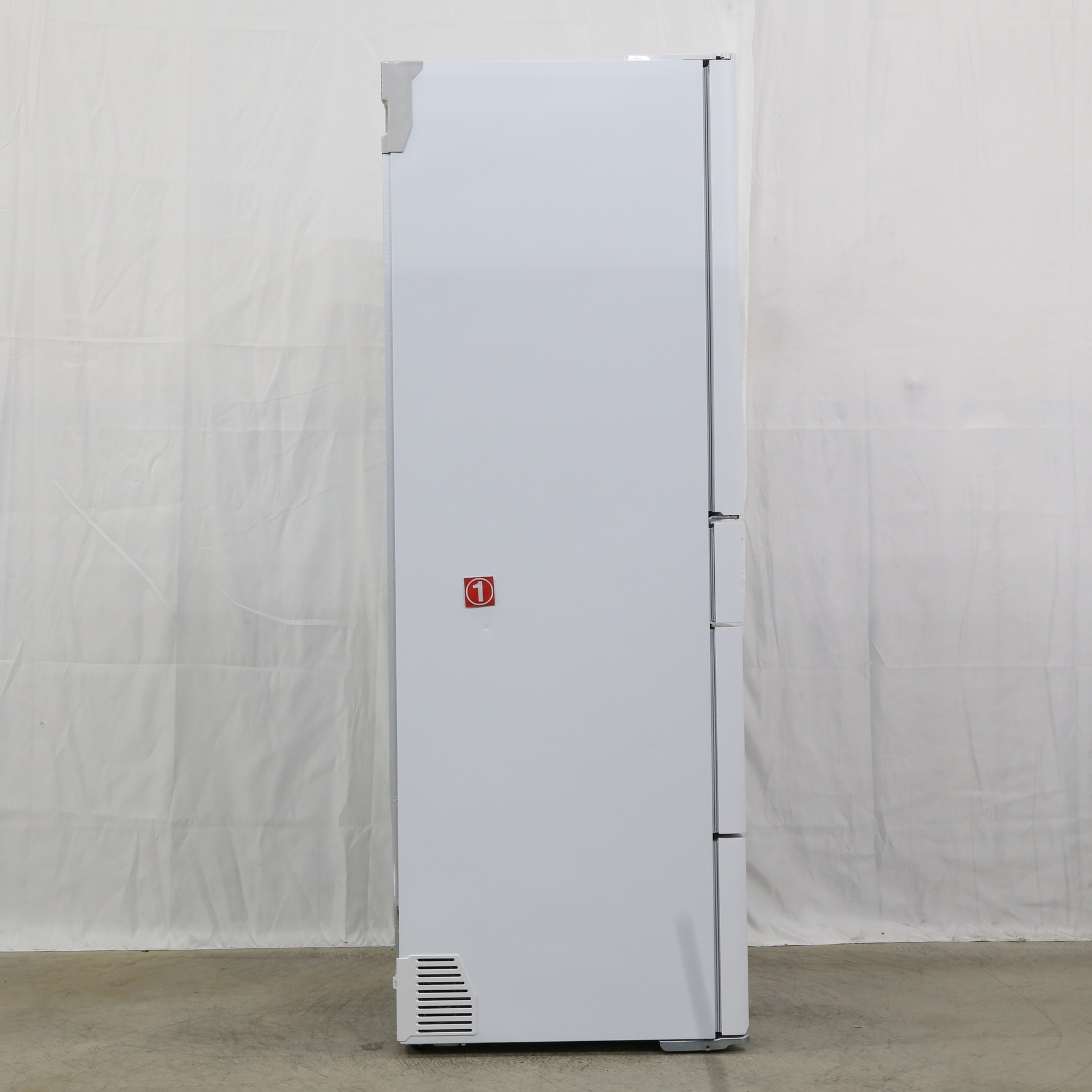 中古】〔展示品〕 冷蔵庫 置けるスマート大容量 MXシリーズ クリスタル