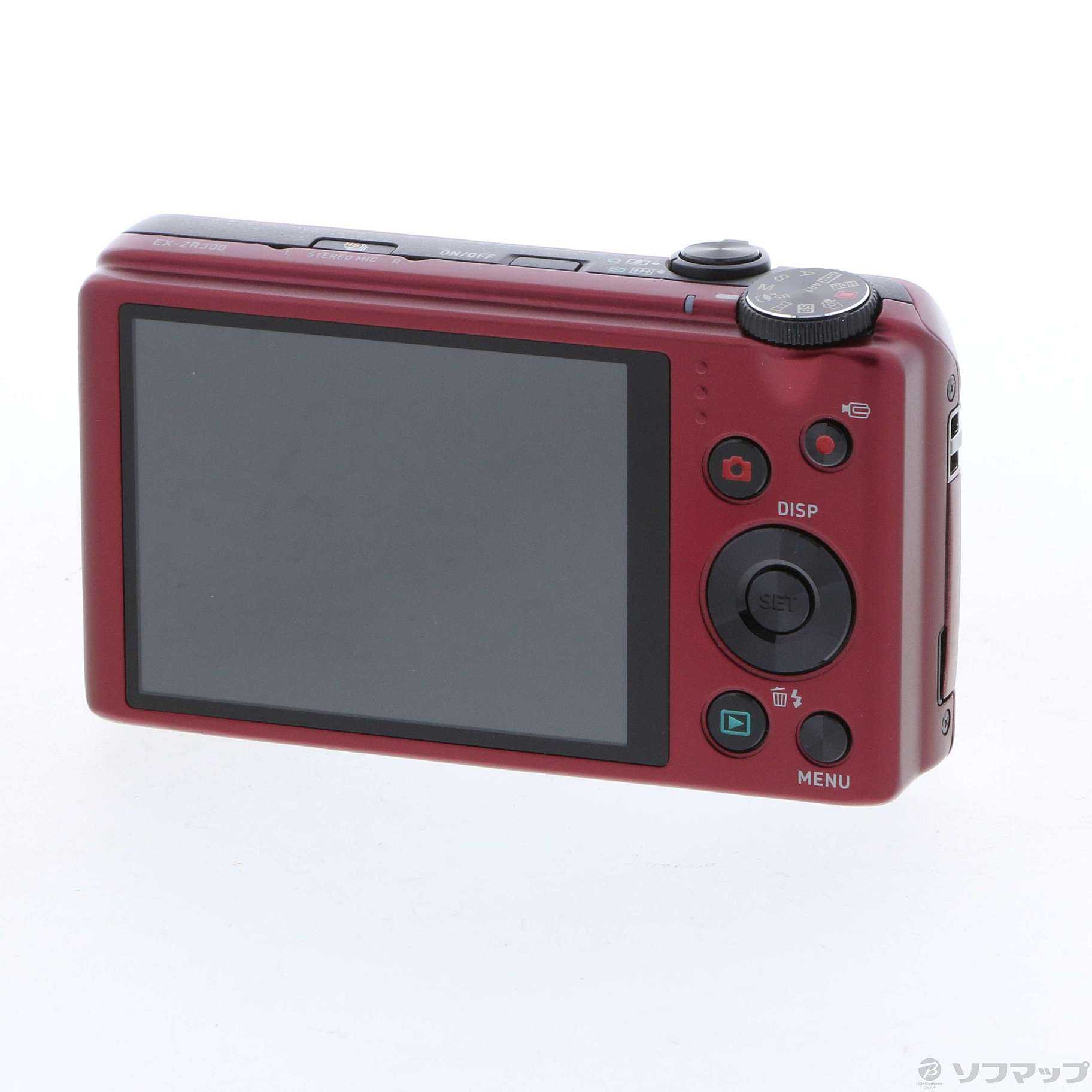 中古】EX-ZR300 RD (1610万画素／12.5倍／レッド／SDXC