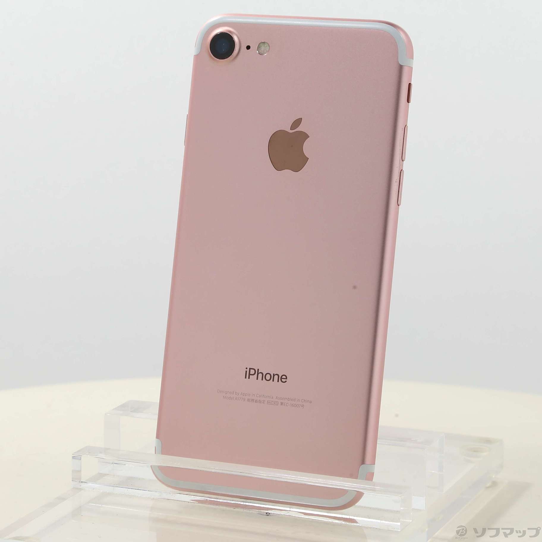 中古】iPhone7 32GB ローズゴールド MNCJ2J／A SIMフリー