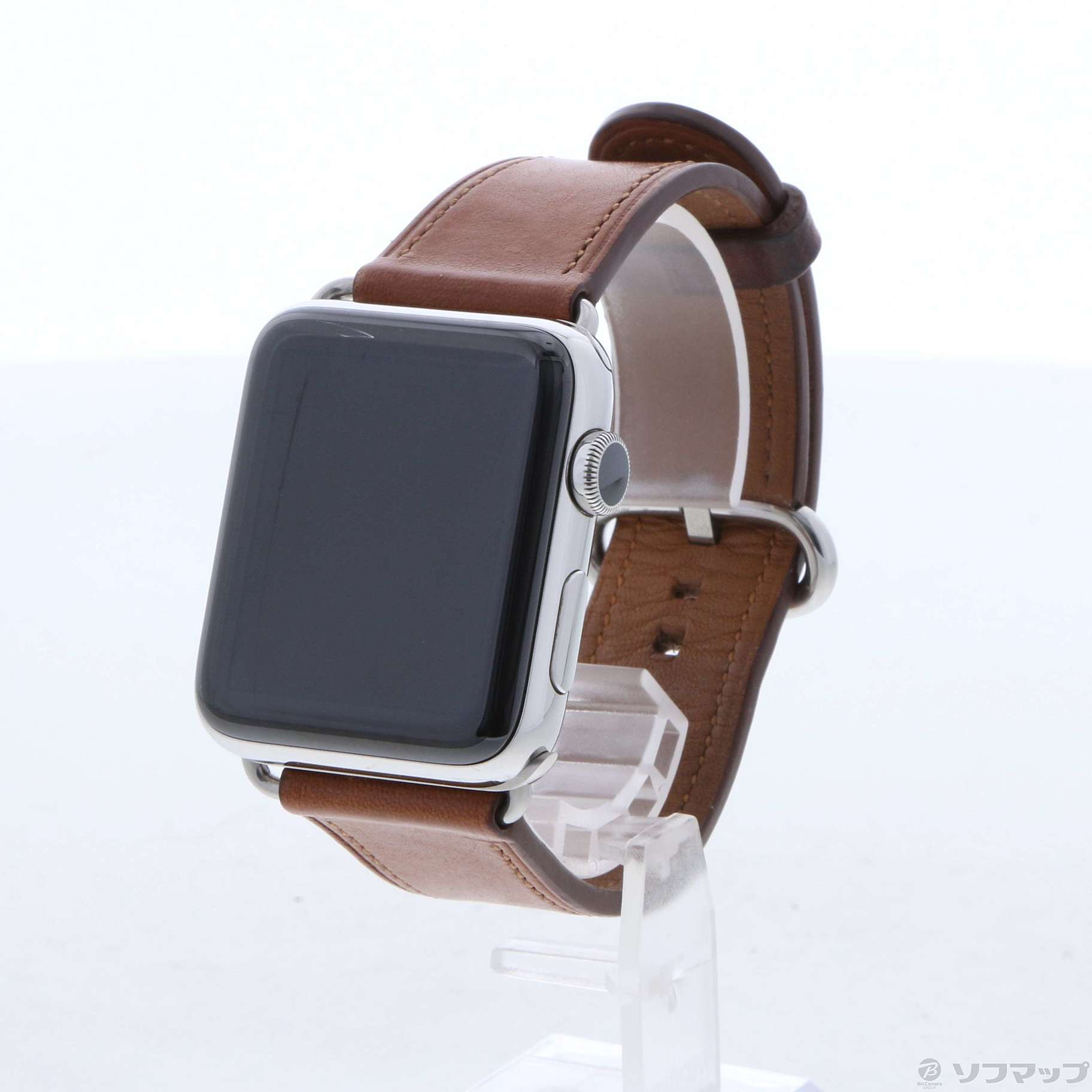 中古】Apple Watch Series 2 42mm ステンレススチールケース サドル 