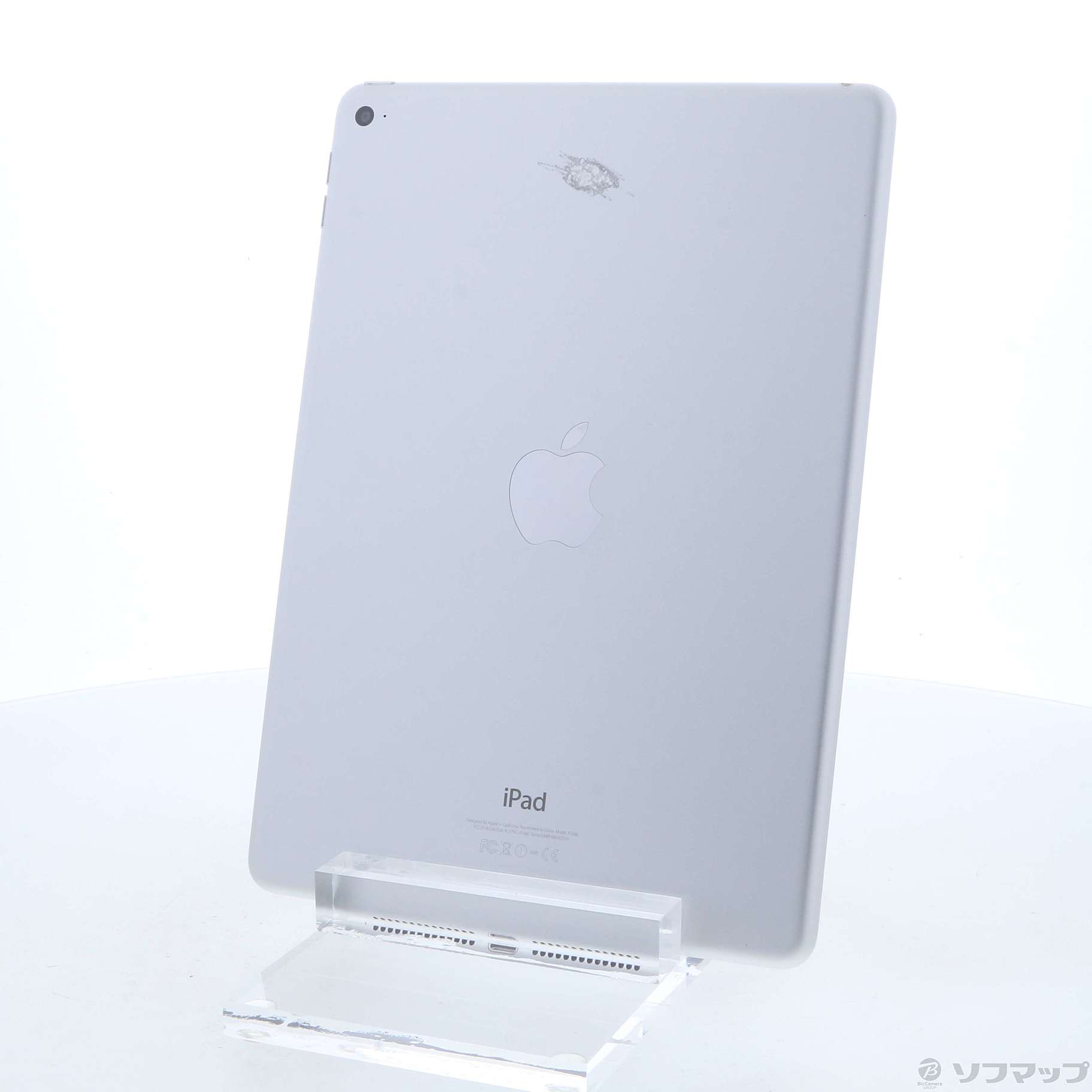 中古】iPad Air 2 64GB シルバー MGKM2J／A Wi-Fi [2133041585927