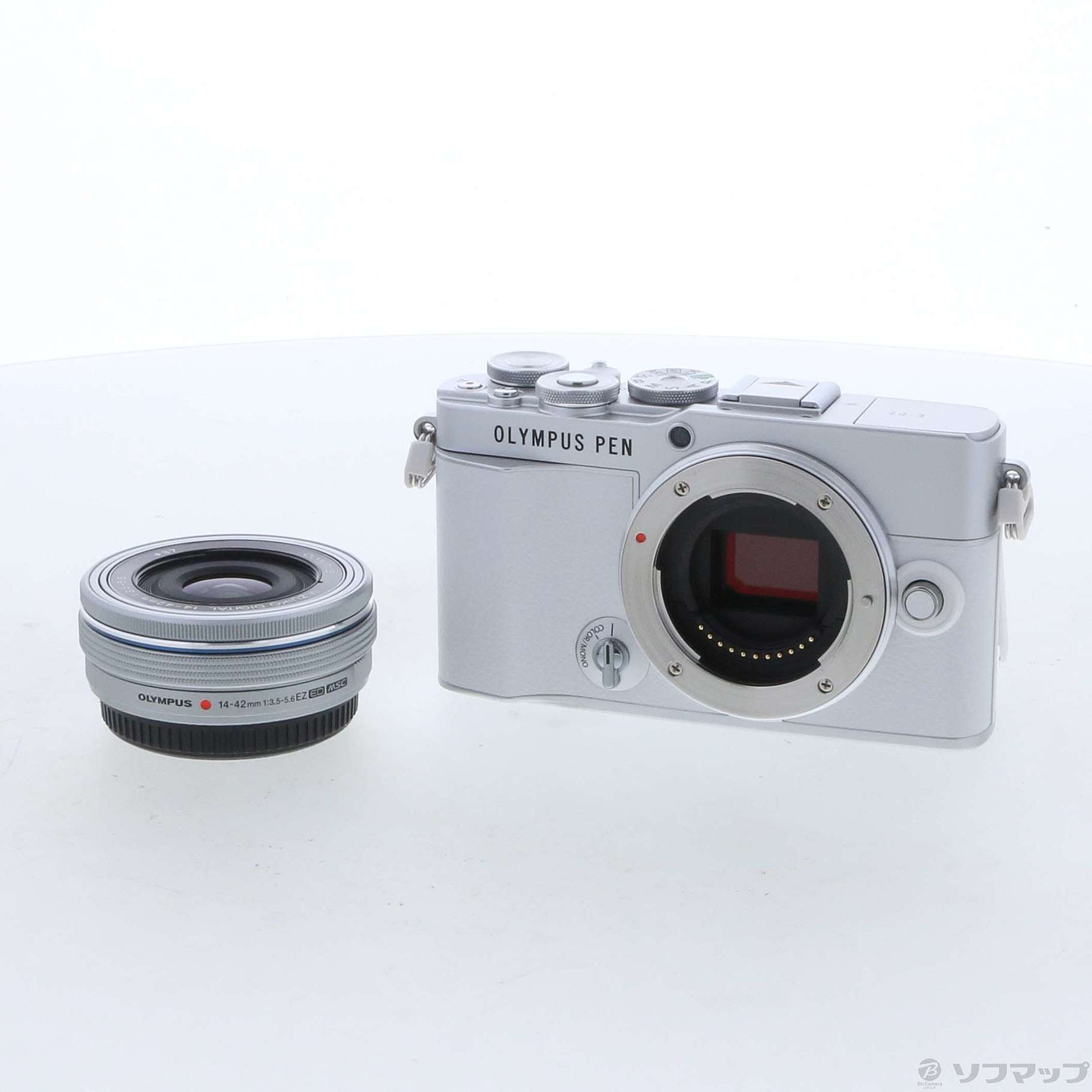 中古】OLYMPUS PEN E-P7 14-42mm EZレンズキット ホワイト [2133041595698] リコレ！|ビックカメラグループ  ソフマップの中古通販サイト