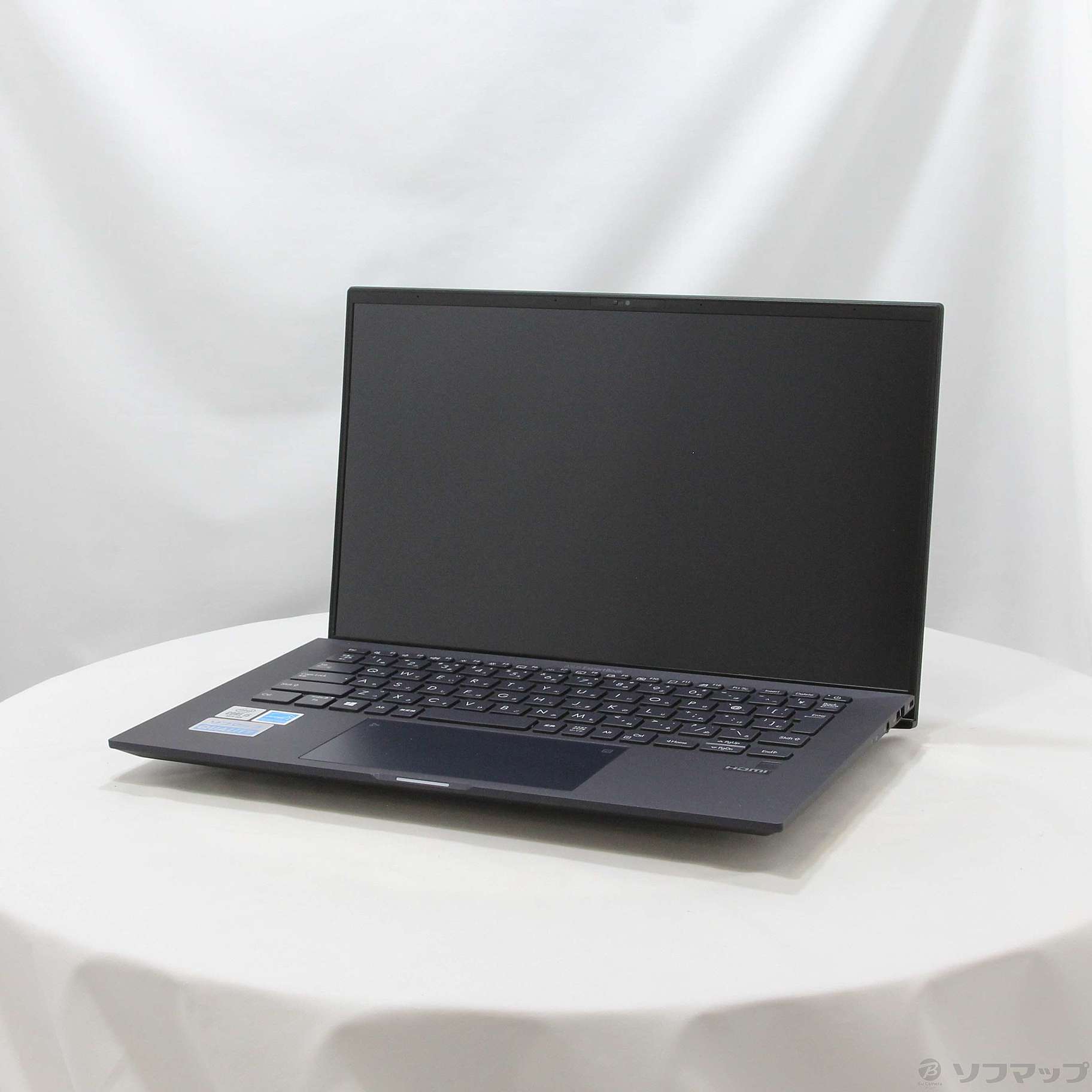Broonel Custodia In Pelle Nera Per ASUS ExpertBook B9450FA 14″ – Con Supporto Integrato E Tasca Accessori